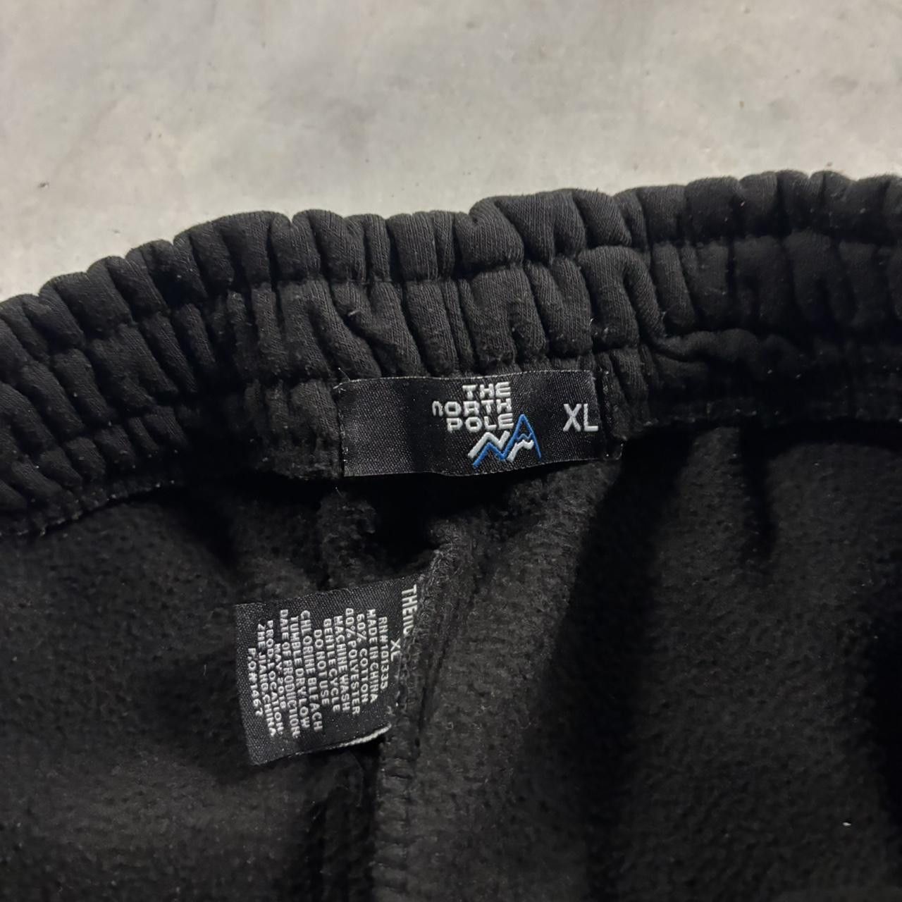 Vintage Crazy Vintage Y2K/2000s Baggy Black Streetwear Cargo Sweatpants! Fits L Size US 32 / EU 48 - 6 Thumbnail
