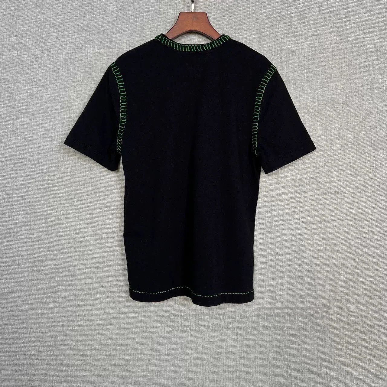 Bottega Veneta Bottega Veneta Black Green Stitch Tee. Size US M / EU 48-50 / 2 - 2 Thumbnail
