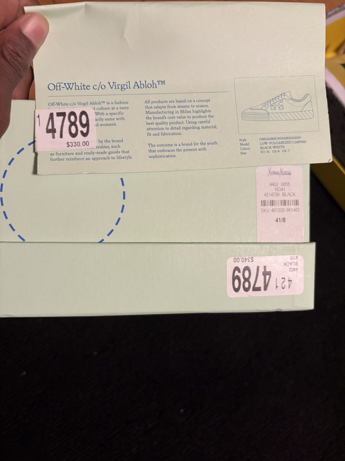 Off-White Off- White Low Vulcanized Size US 8 / EU 41 - 7 Thumbnail