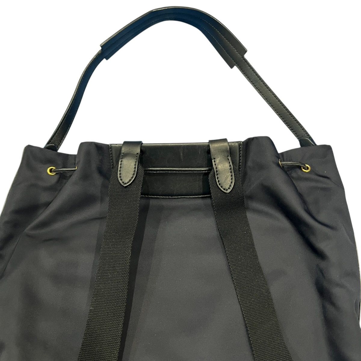 The Row THE ROW Black Nylon 2Way Backpack Tote Bag Size ONE SIZE - 4 Thumbnail