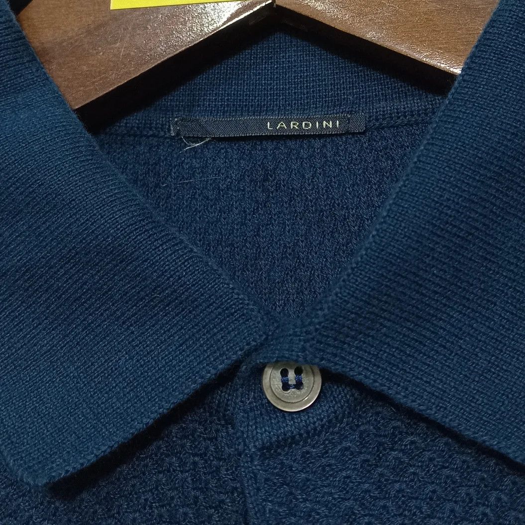 Lardini Lardini short sleeve polo knit Size US L / EU 52-54 / 3 - 6 Thumbnail