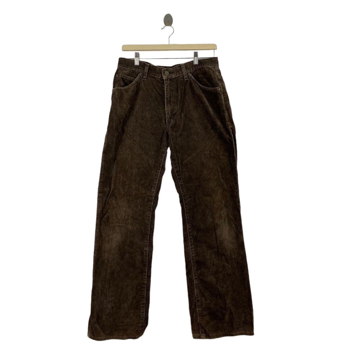 image of Lee Corduroy Westerner Cowboy Straight Cut Pant in Brown, Men's (Size 31)