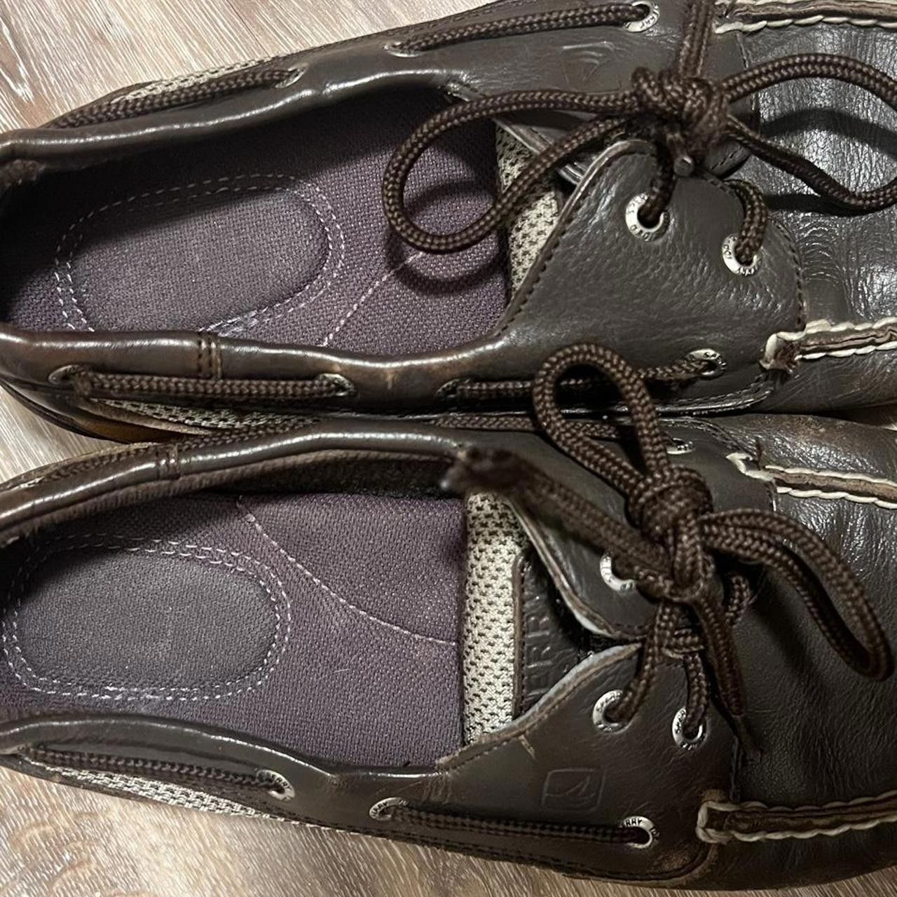 Sperry Sperry Men's Brown and Black Boat-sho Size US 8 / EU 41 - 7 Thumbnail