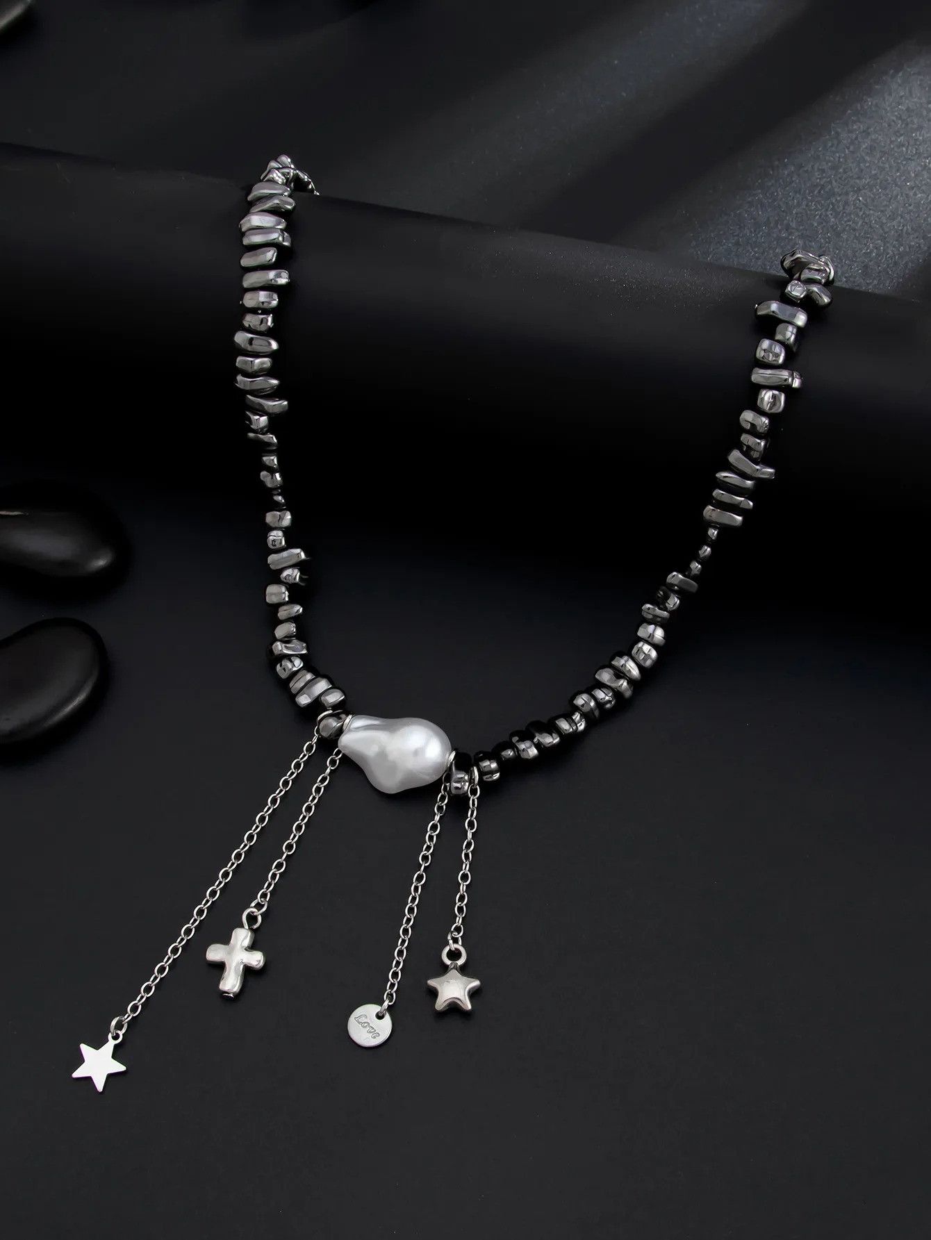 Vintage Beaded Simple Star Necklace Size ONE SIZE - 6 Thumbnail