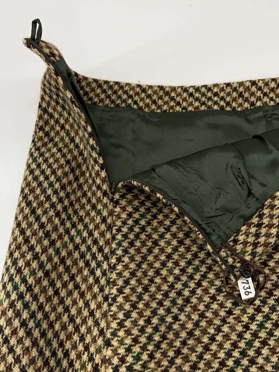 Maison Margiela Houndtooth Wool Skirt Size 28" / US 6 / IT 42 - 3 Thumbnail