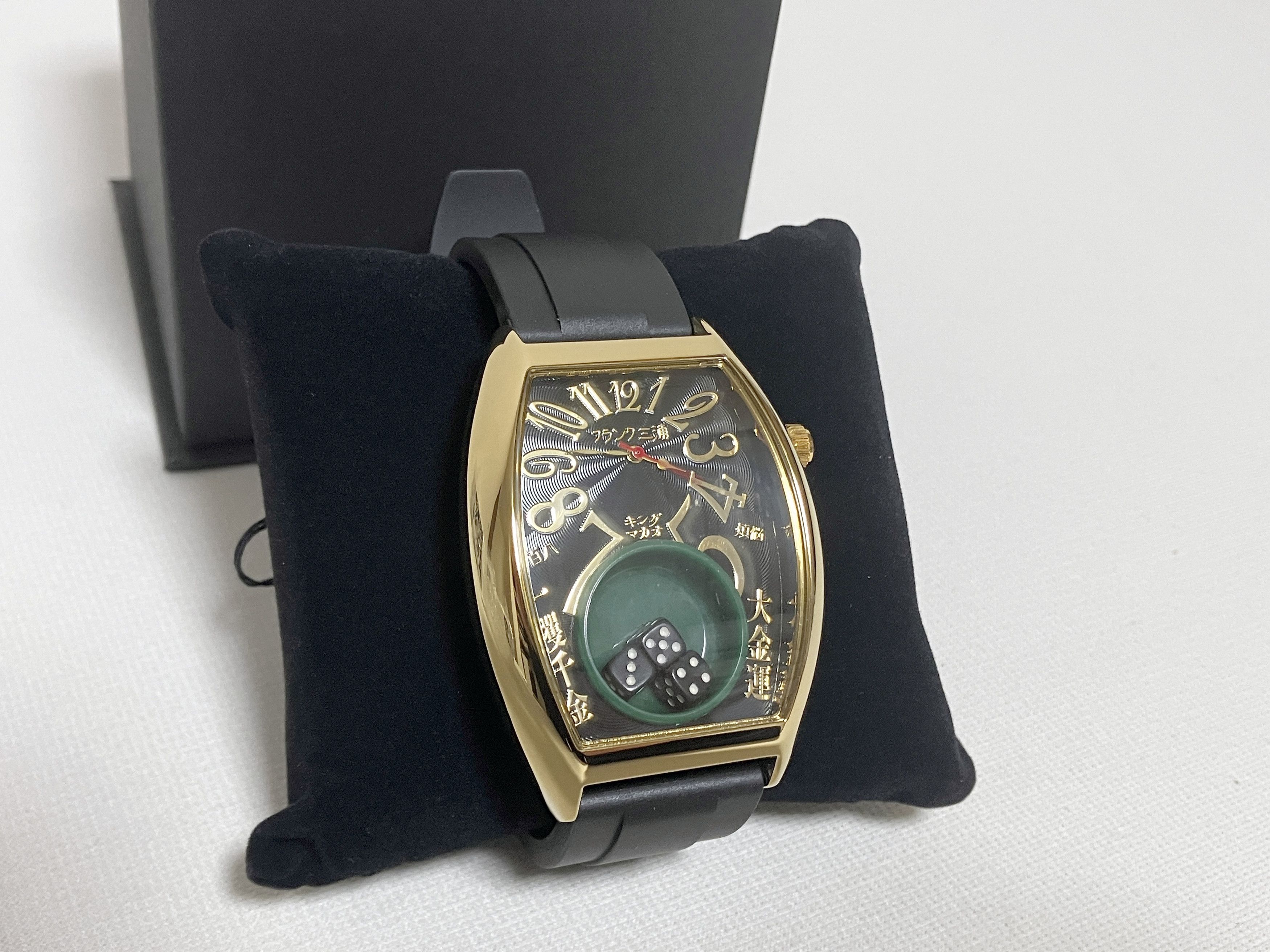 Other Frank Miura Gamble Watch King Macau Dice gold black new Size ONE SIZE - 7 Thumbnail