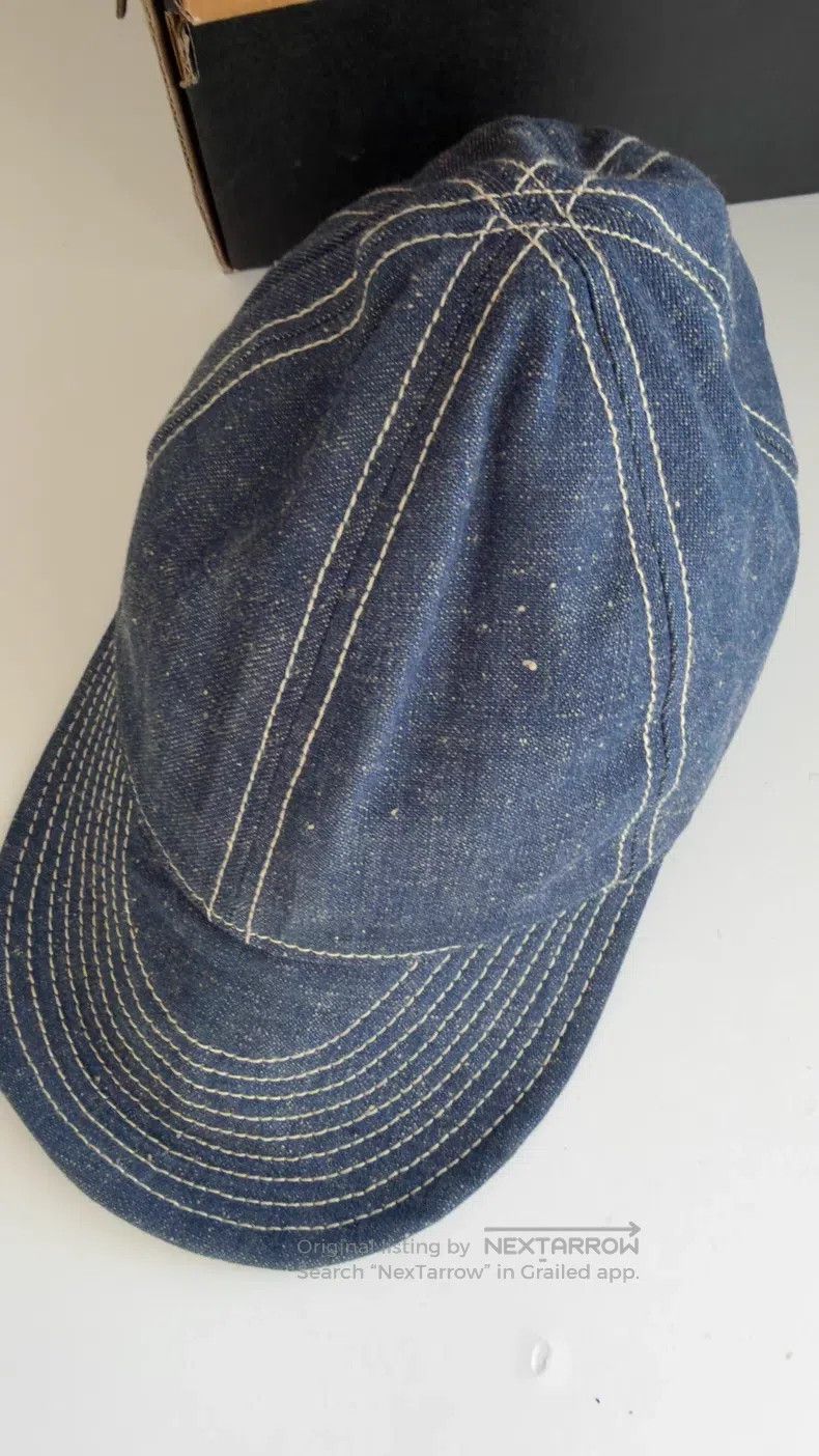 Nigel Cabourn Nigel Cabourn Heavy Wash Mechanic Cap Size ONE SIZE - 5 Thumbnail
