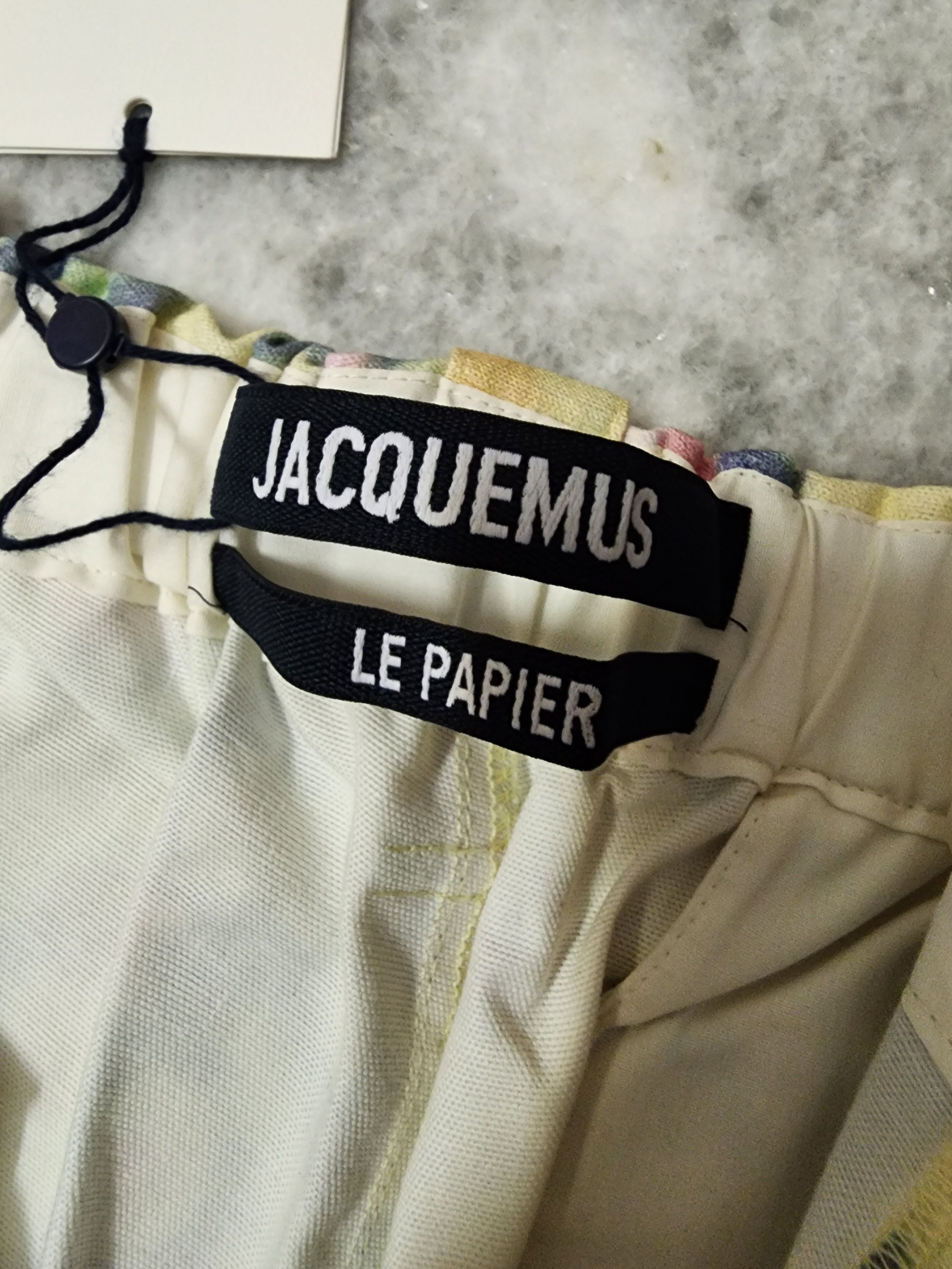 Jacquemus Le Papier 'Le Pantalon Taiolo' Floral Pants Size US 34 / EU 50 - 7 Thumbnail