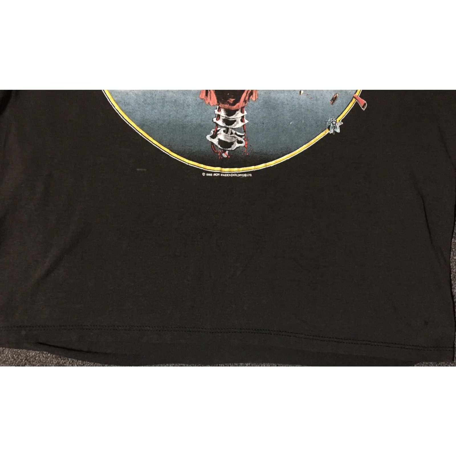 Vintage VINTAGE Iron Maiden Can I Play With Madness Faded Tour Shirt L Concert Rock 80s Mens Size US L / EU 52-54 / 3 - 4 Thumbnail