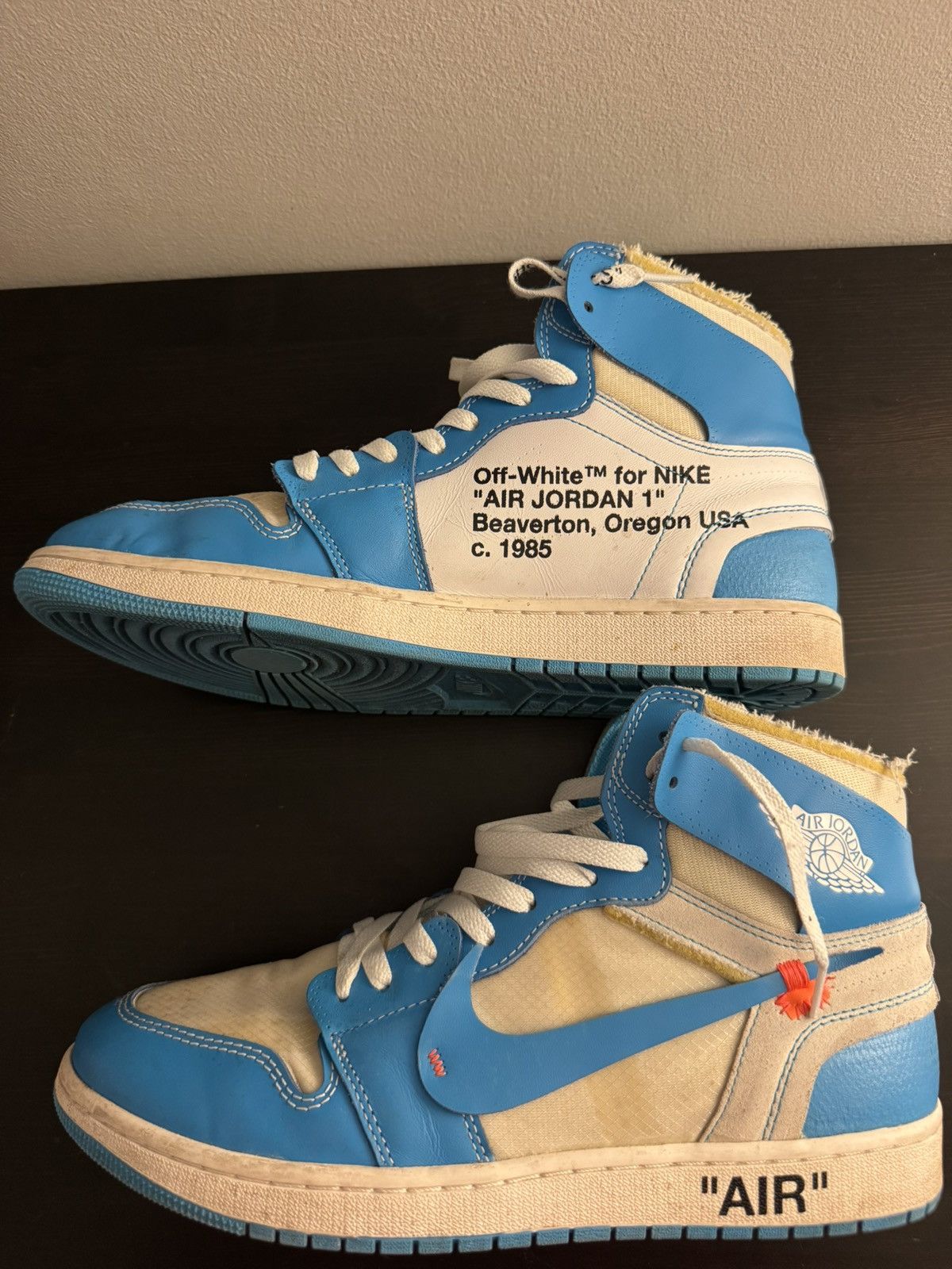 Nike × Off-White Nike Off white Jordan 1 Size US 12.5 / EU 45-46 - 2 Thumbnail