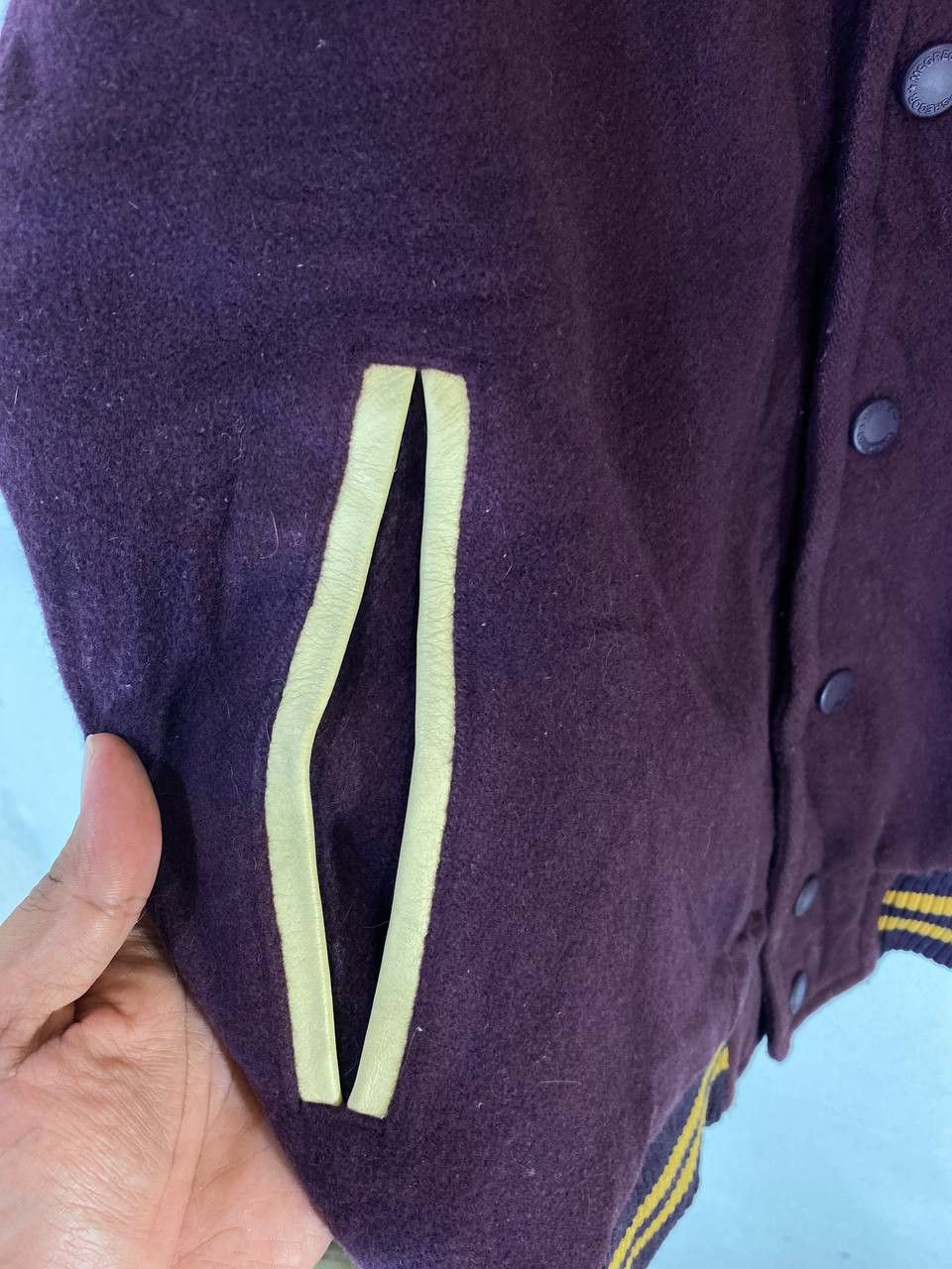 McGregor vintage mc gregor varsity jacket leather sleeves nice design Size US L / EU 52-54 / 3 - 3 Thumbnail