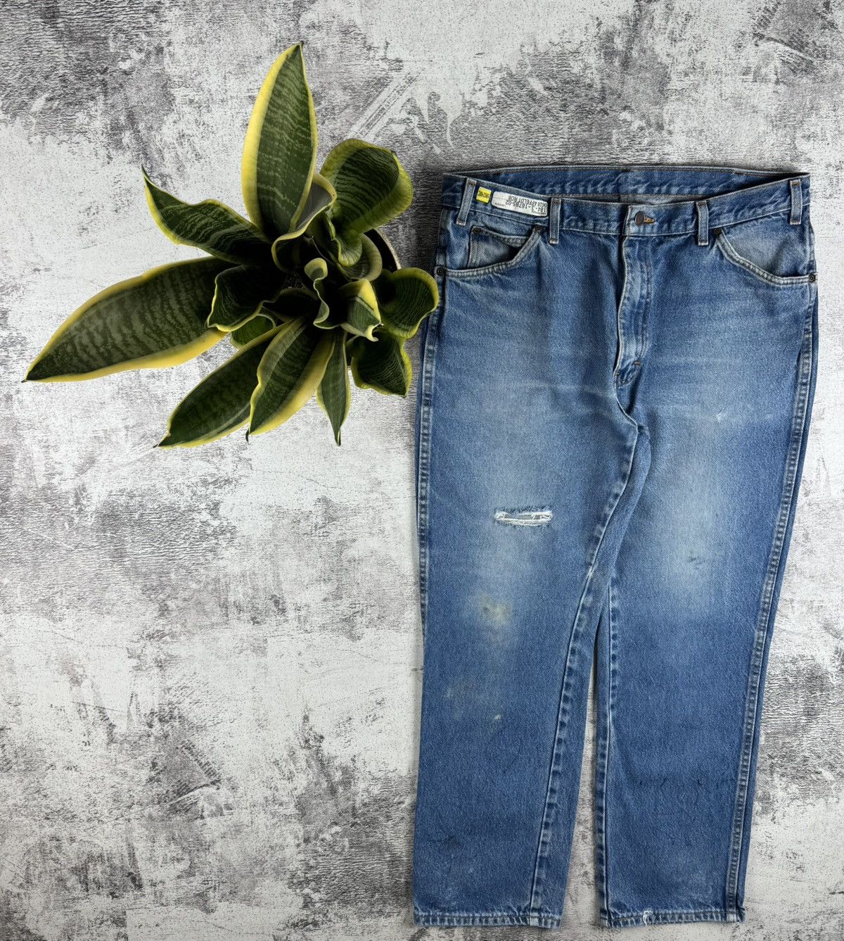 Dickies Faded Dickies Work Y2K Very Worn Denim 38/32 Jeans Pants Size US 38 / EU 54 - 1 Thumbnail