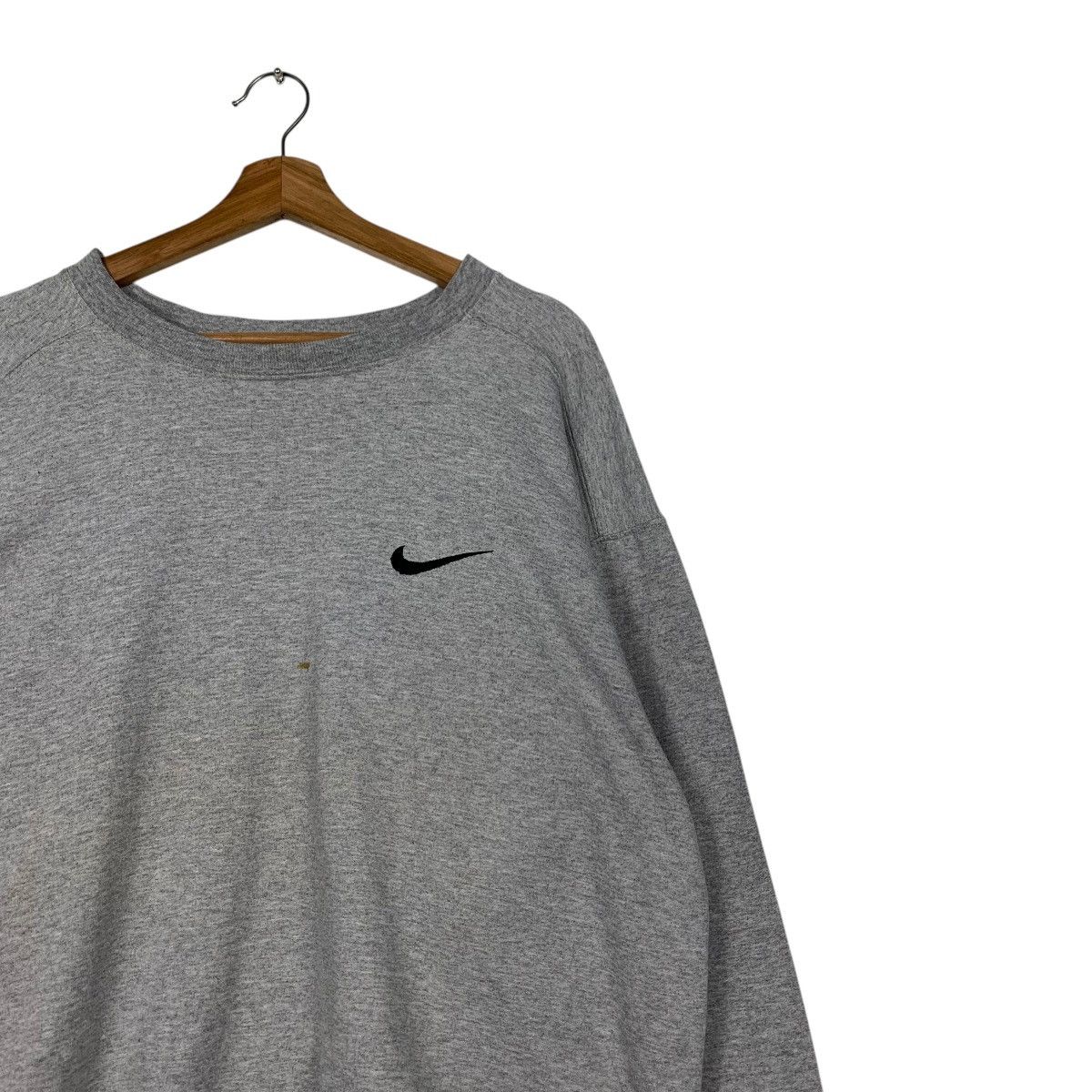Nike 90's NIKE Embroidery Small Swoosh Logo Sweatshirt #2269-C100 Size US M / EU 48-50 / 2 - 5 Thumbnail