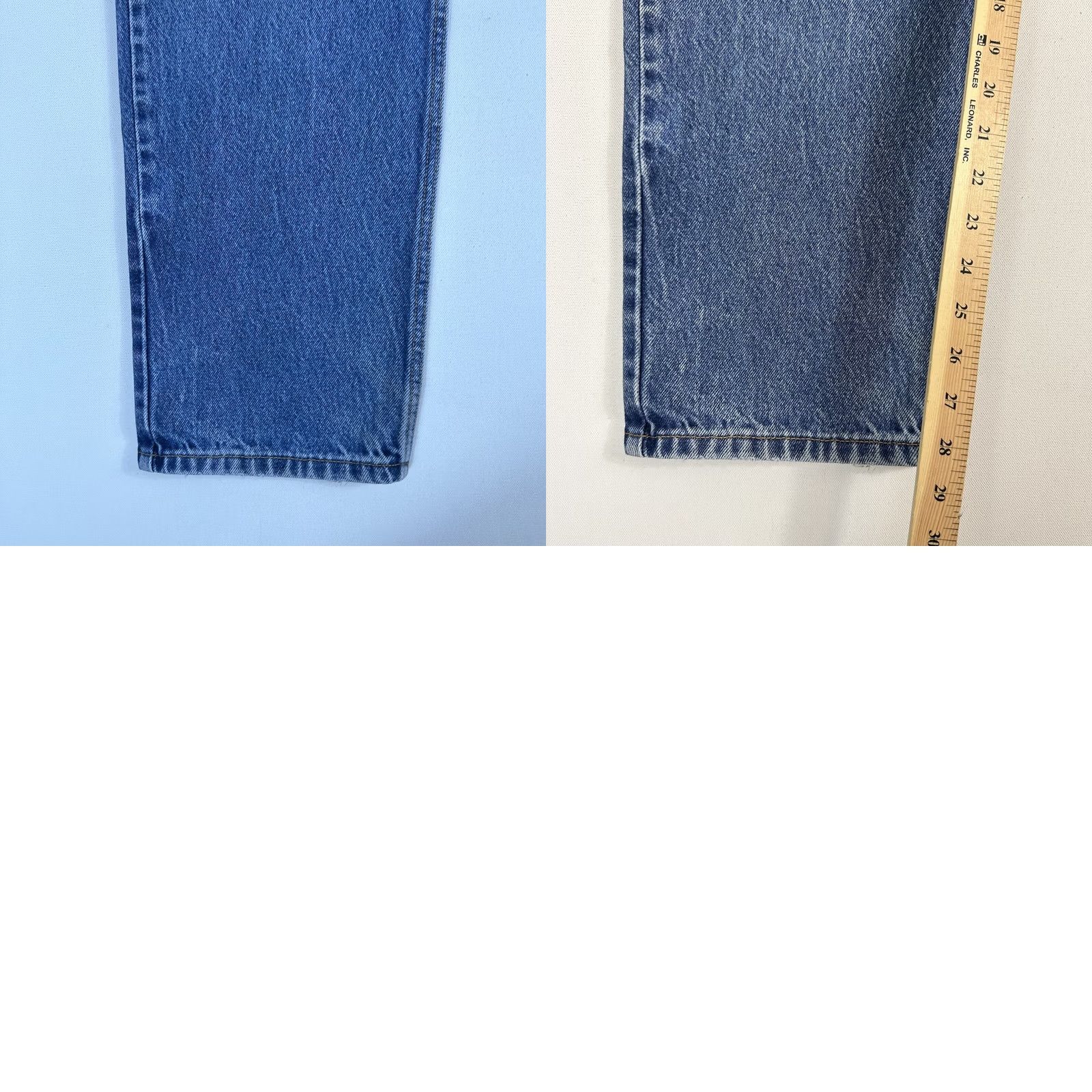 Levi's VINTAGE Levi'S Jeans Mens 36 Blue Men 36x29 Regular Fit Light Wash Western Rancher Size US 36 / EU 52 - 8 Thumbnail