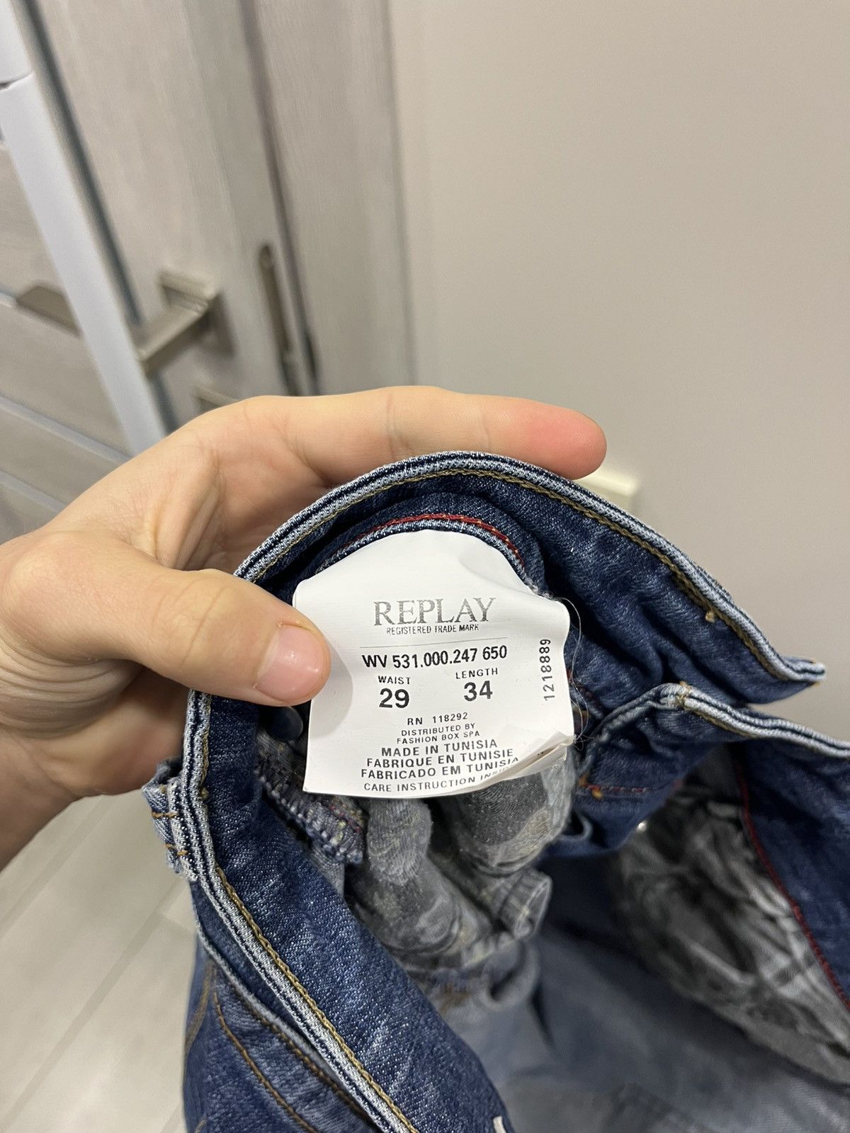 Replay Vintage Y2K Replay Jeans Washed Faded streetwear size 29 Size US 29 - 9 Thumbnail