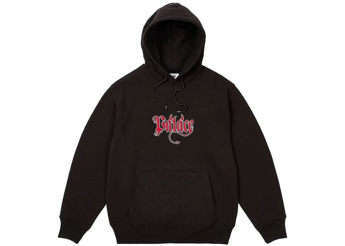 [パレス] Palace Skateboards Fat Pee Hood Black AW FW 19 2019 Palace × Streetwear Palace Fat Pee Hood Size Large- Black