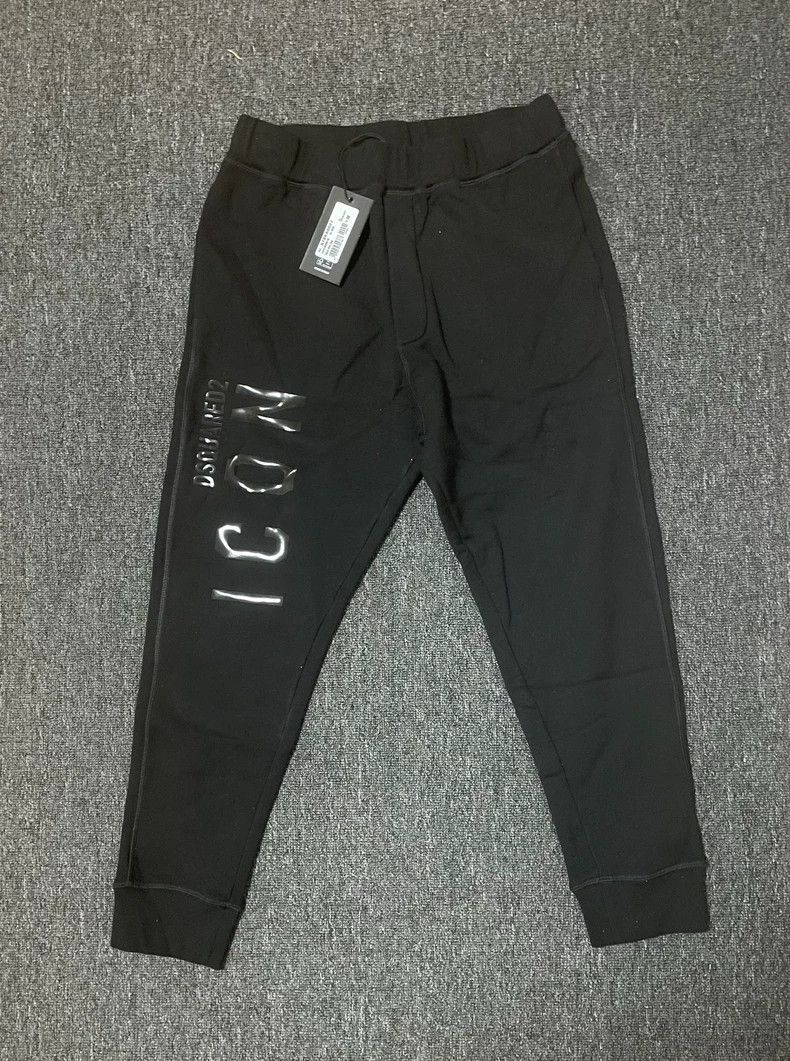 Dsquared2 DSquared2 Black Distressed Sweatpants-yf Size US 30 / EU 46 - 1 Thumbnail