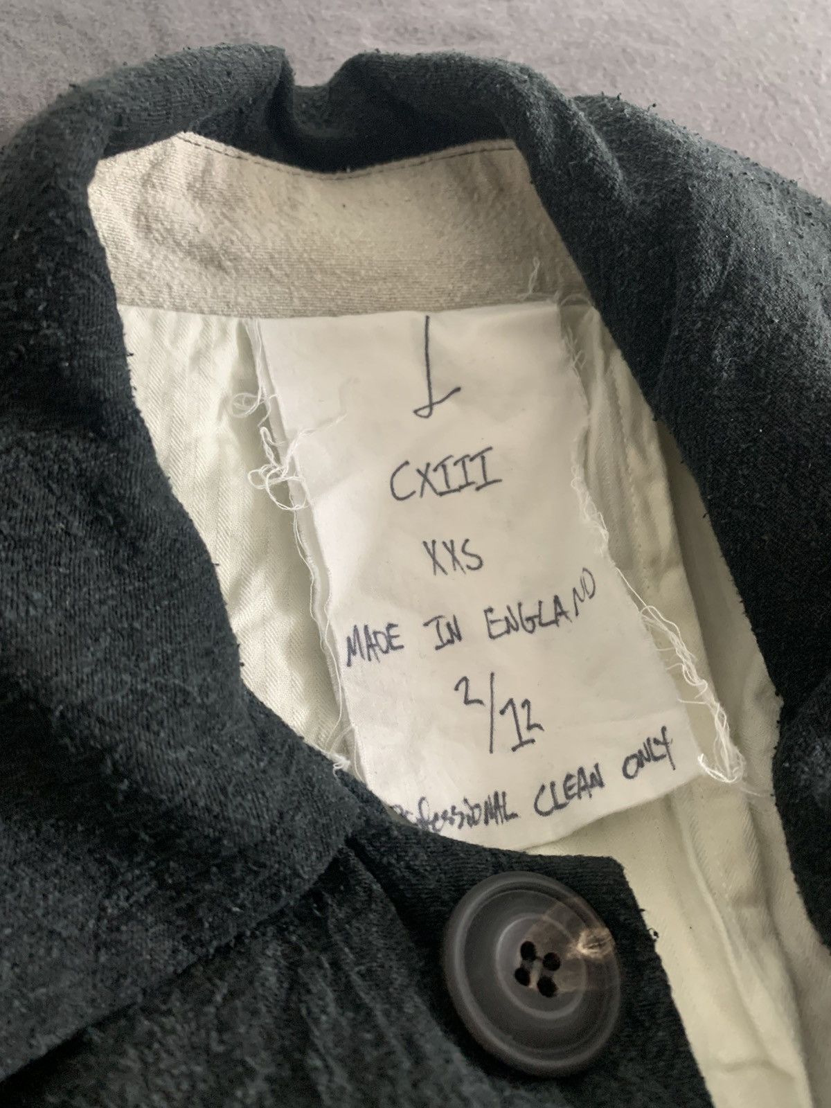 John Alexander Skelton Linen and Silk Mid Length Duster Coat Size US M / EU 48-50 / 2 - 4 Thumbnail