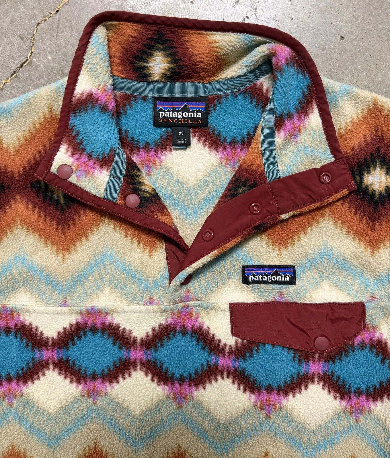 Patagonia PATAGONIA SYNCHILLA PATTERENED PULLOVER Size ONE SIZE - 3 Thumbnail