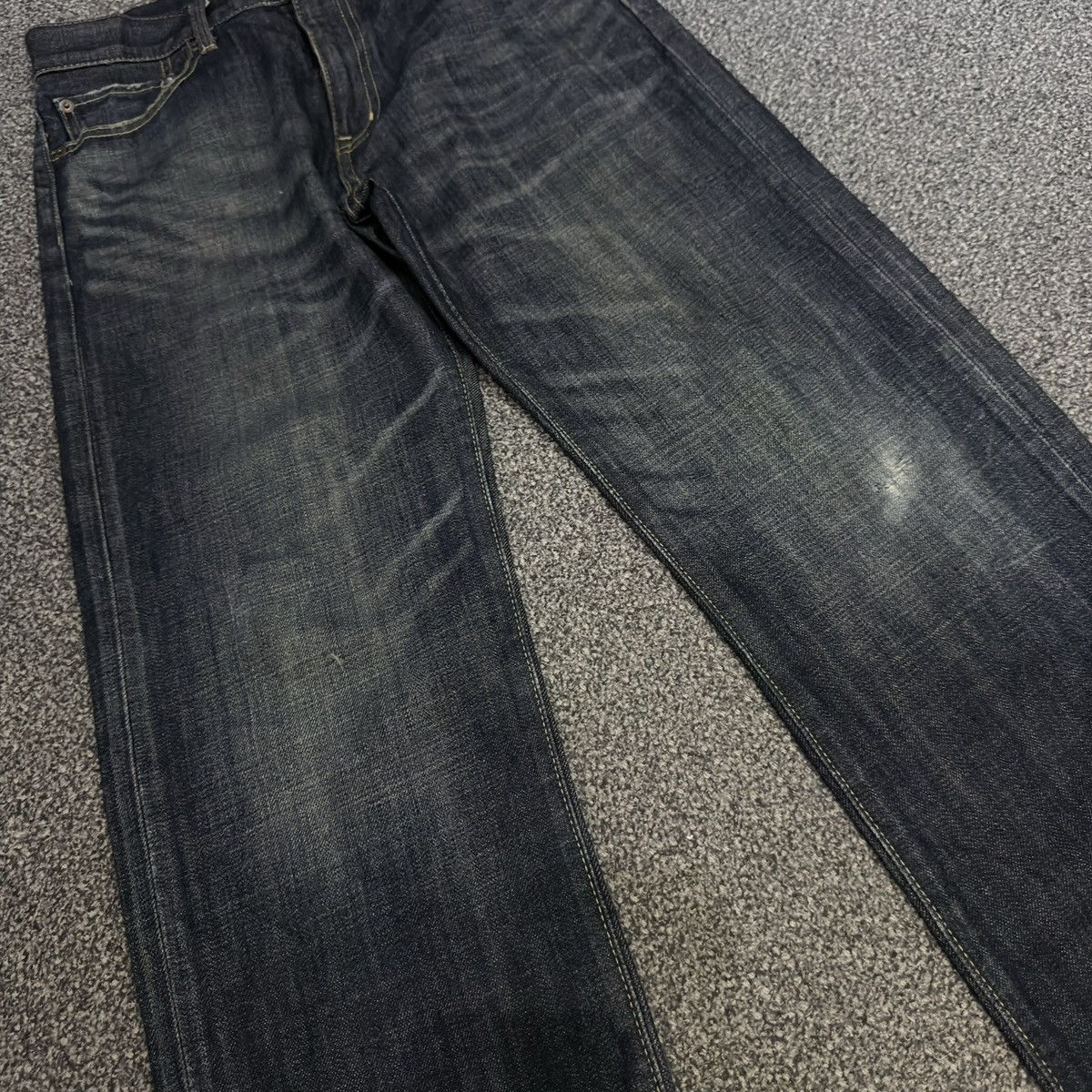 Undercover × Uniqlo 🇯🇵 Vintage 90s Japanese Denim Uniqlo S002 Streetwear Jeans Size US 30 / EU 46 - 4 Thumbnail