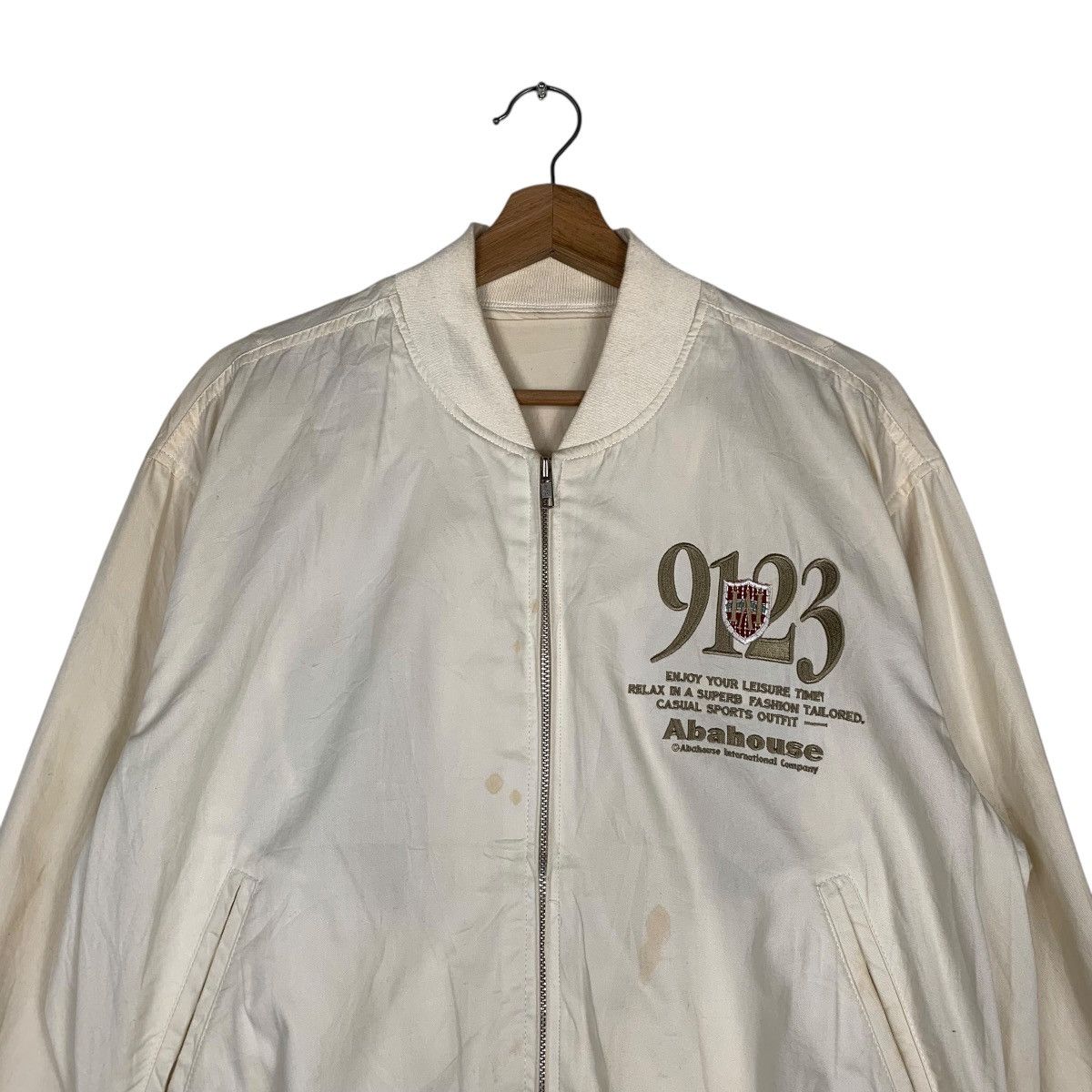 ABAHOUSE Abahouse Big Logo Bomber Jacket Size US M / EU 48-50 / 2 - 2 Thumbnail