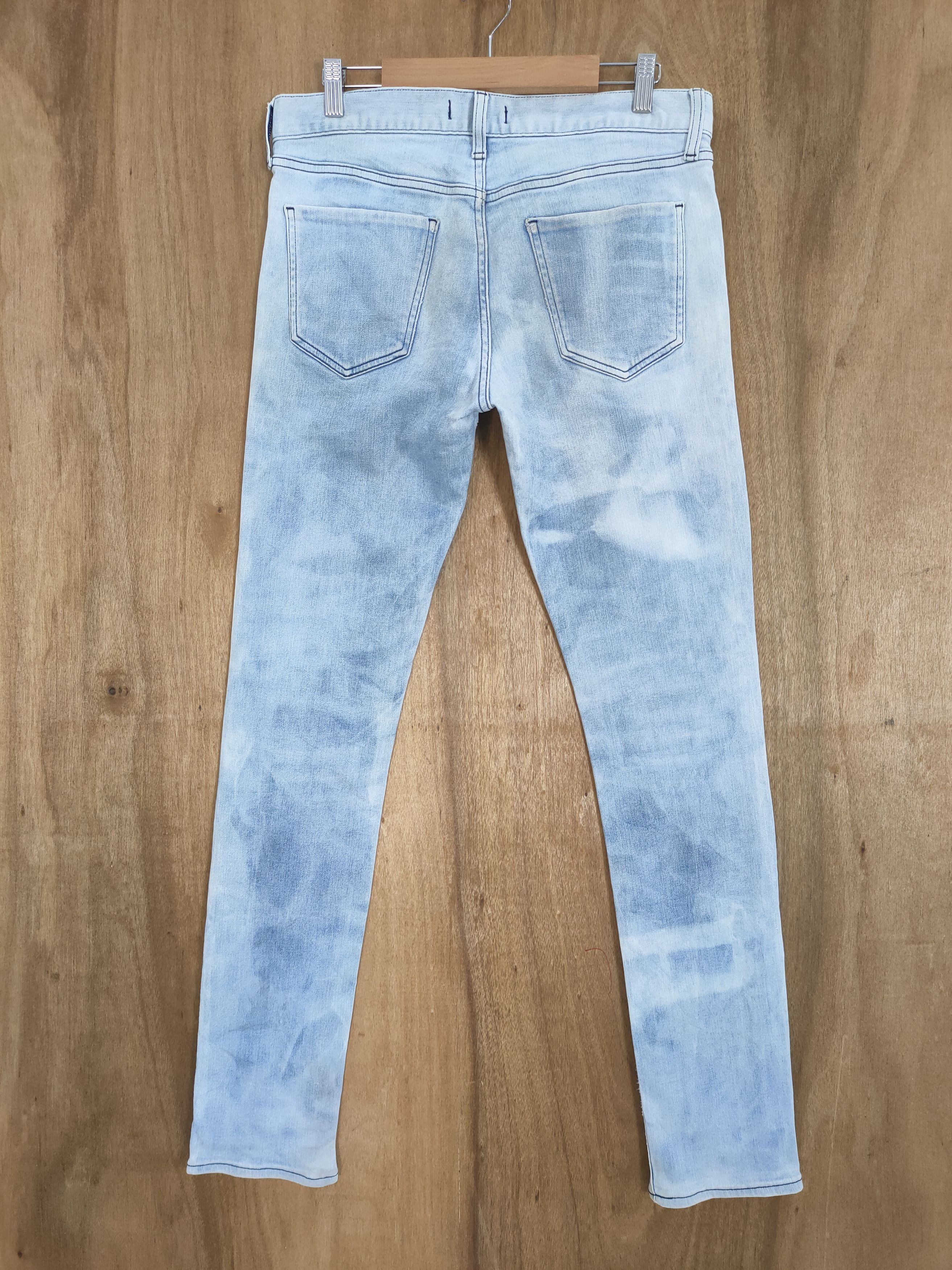 Japanese Brand JAPANESE BRAND FADED SKINNY JEANS PANTS Size US 32 / EU 48 - 6 Thumbnail