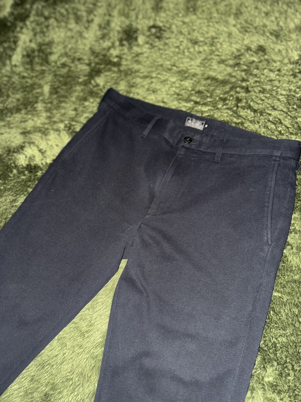 Hysteric Glamour [M] Hysteric Glamour Cotton-Poly Blended Easy Pants Black Size US 32 / EU 48 - 6 Thumbnail