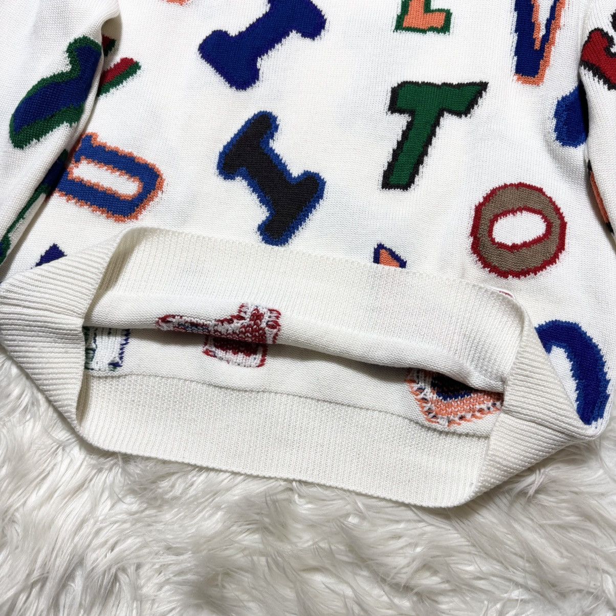 Louis Vuitton Louis Vuitton NBA collaboration multi-logo knit sweater Size US XS / EU 42 / 0 - 5 Thumbnail