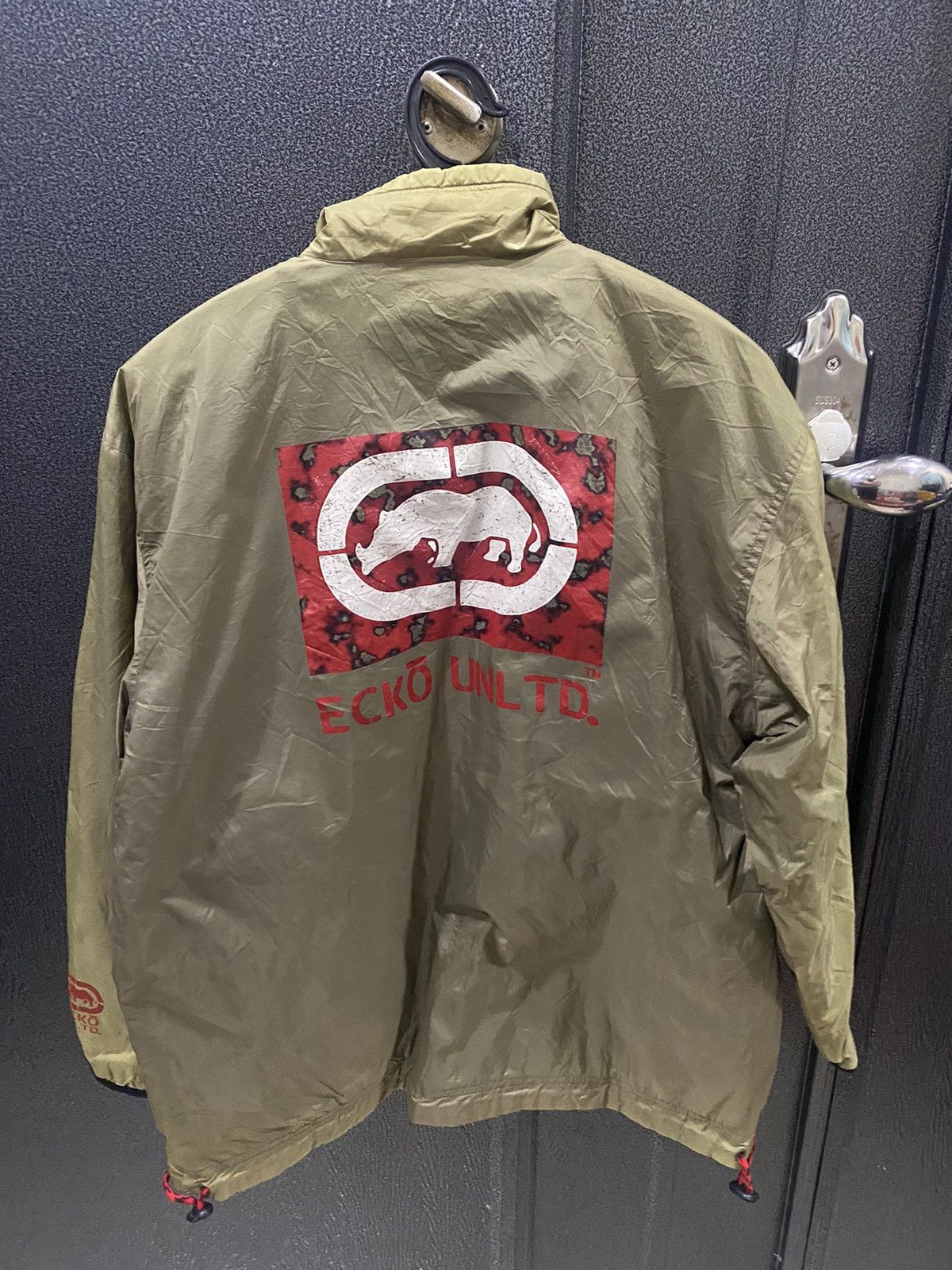 Ecko Unltd. × Vintage Vintage Ecko Unltd Riversible Jacket Big Logo Size US M / EU 48-50 / 2 - 2 Thumbnail