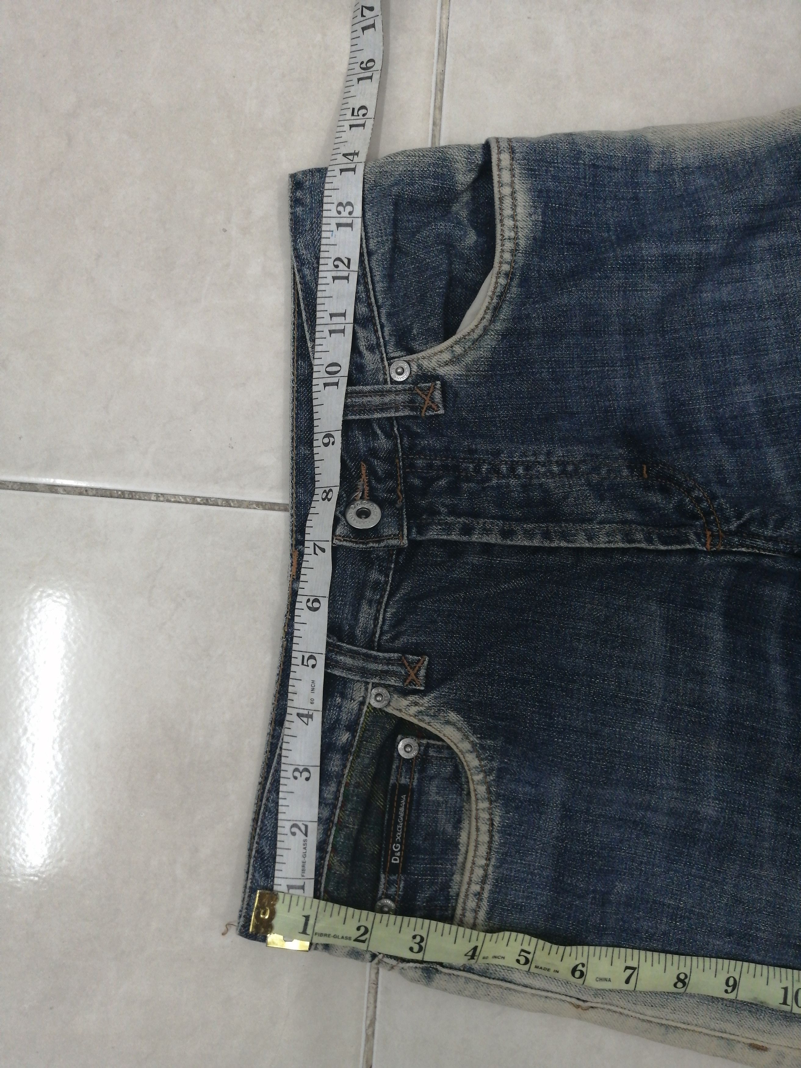 Dolce & Gabbana 💥Rare 💥Dolce & Gabbana Rare Logo Buttonfly Jeans Size US 28 / EU 44 - 13 Thumbnail
