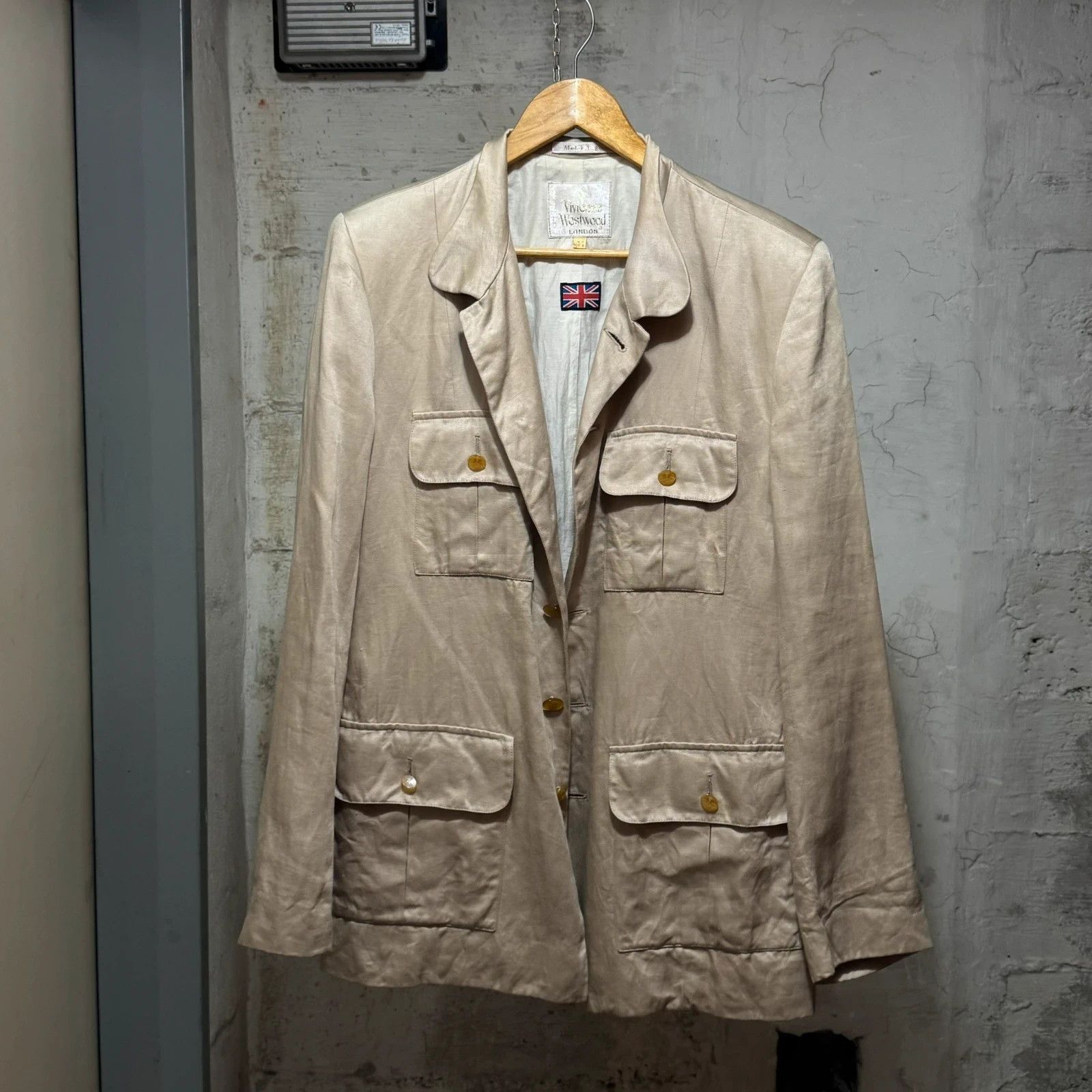 Vivienne Westwood Vintage Vivienne Westwood gold label m-65 blazer jacket Size US M / EU 48-50 / 2 - 2 Thumbnail