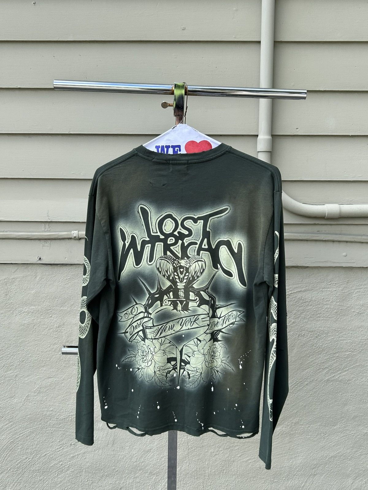 LOST INTRICACY Lost intricacy green emerald angel long sleeve Size US M / EU 48-50 / 2 - 2 Thumbnail