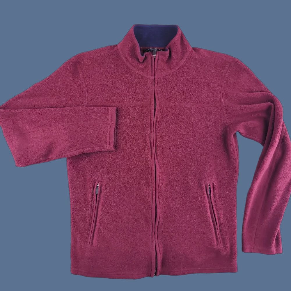 Vintage L.L. Bean Sweater Mens Small Red Quarter Zip Fleece Pullover Polyester Shirt Mens Red Pullover fleece sweater LLBean Size US S / EU 44-46 / 1 - 1 Thumbnail