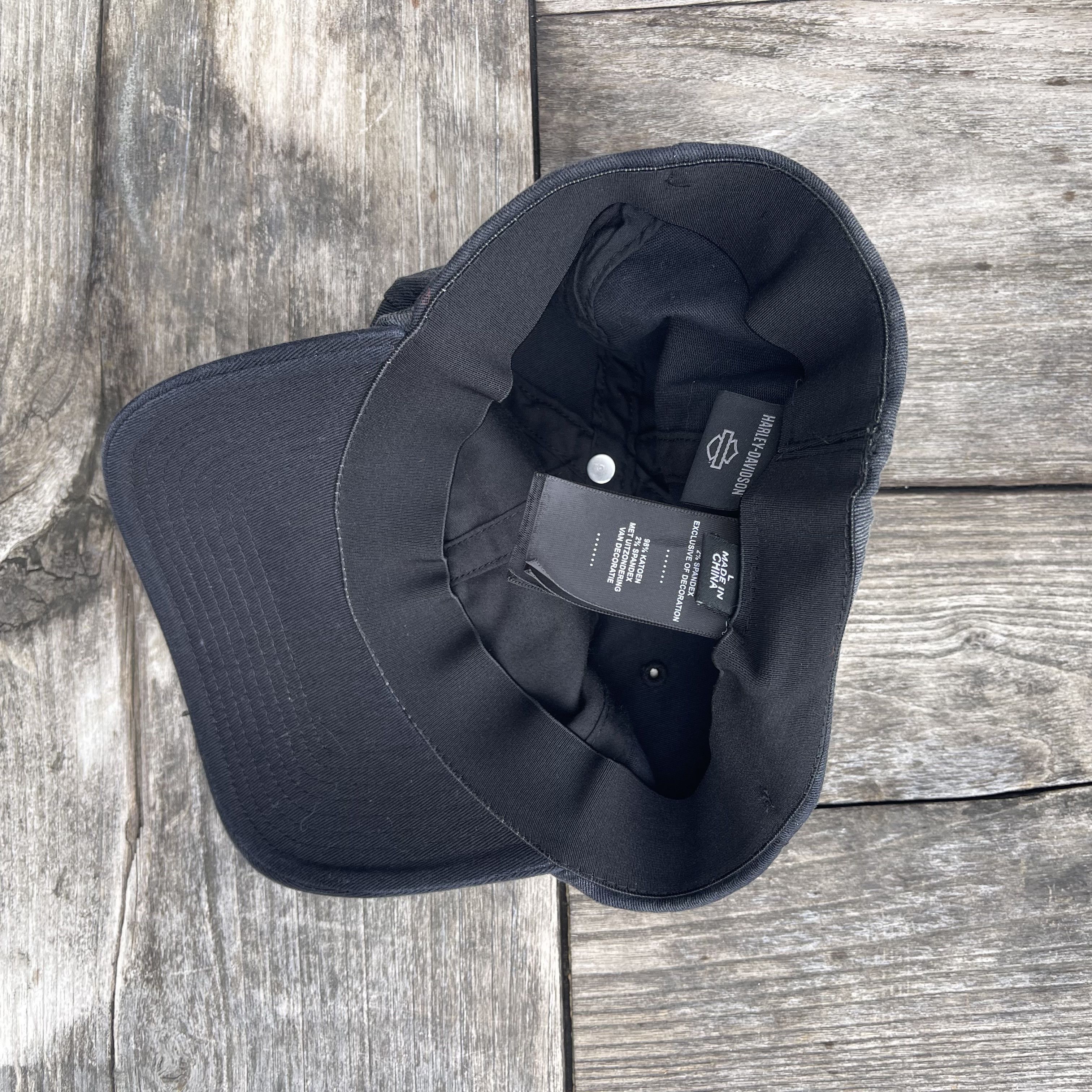 Harley Davidson Modern Harley Davidson Stretch Fit Hat Size ONE SIZE - 5 Thumbnail