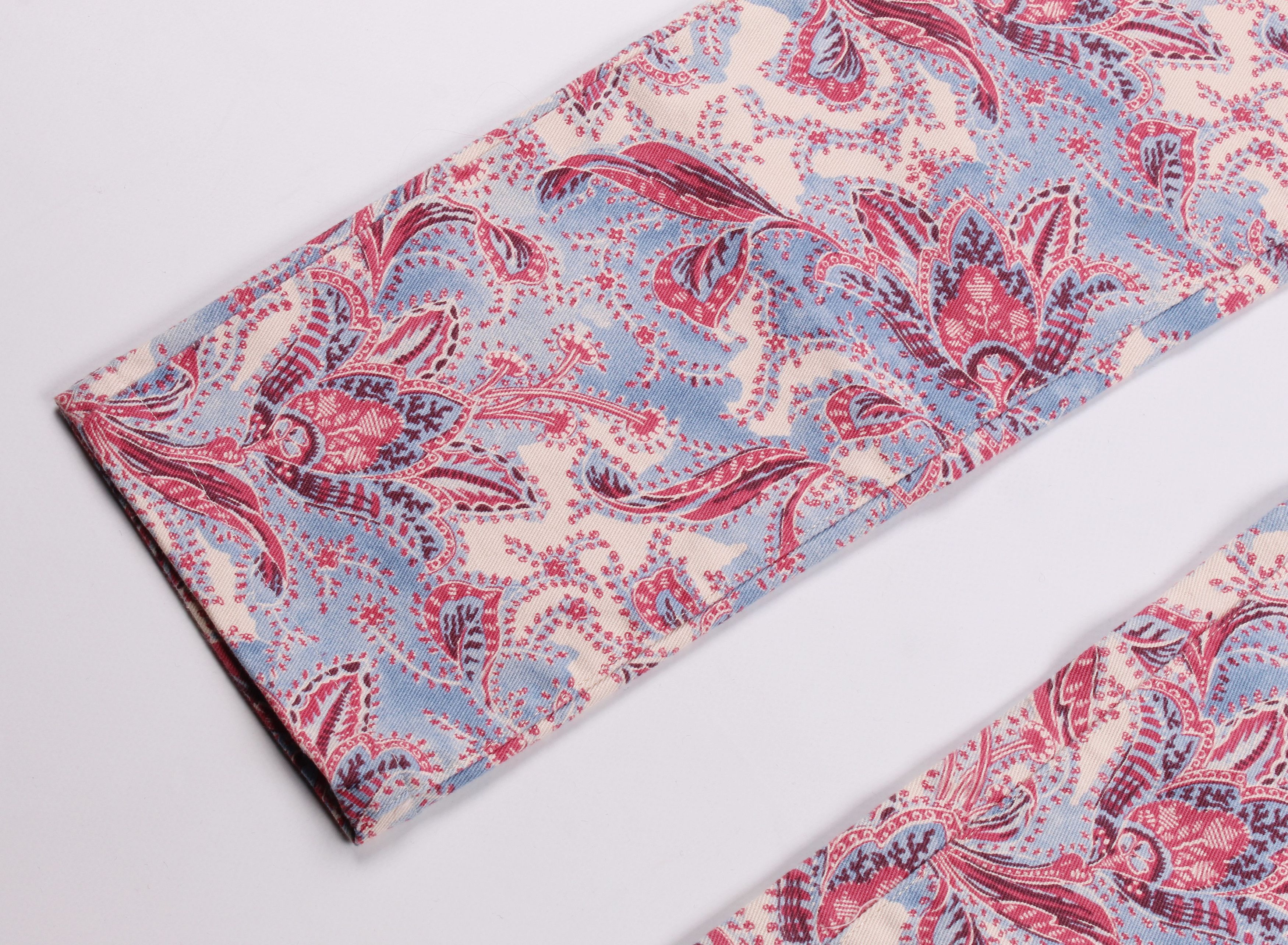 Ralph Lauren LRL Ralph Lauren Paisley Straight Jeans Pants Size 32" / US 10 / IT 46 - 4 Thumbnail