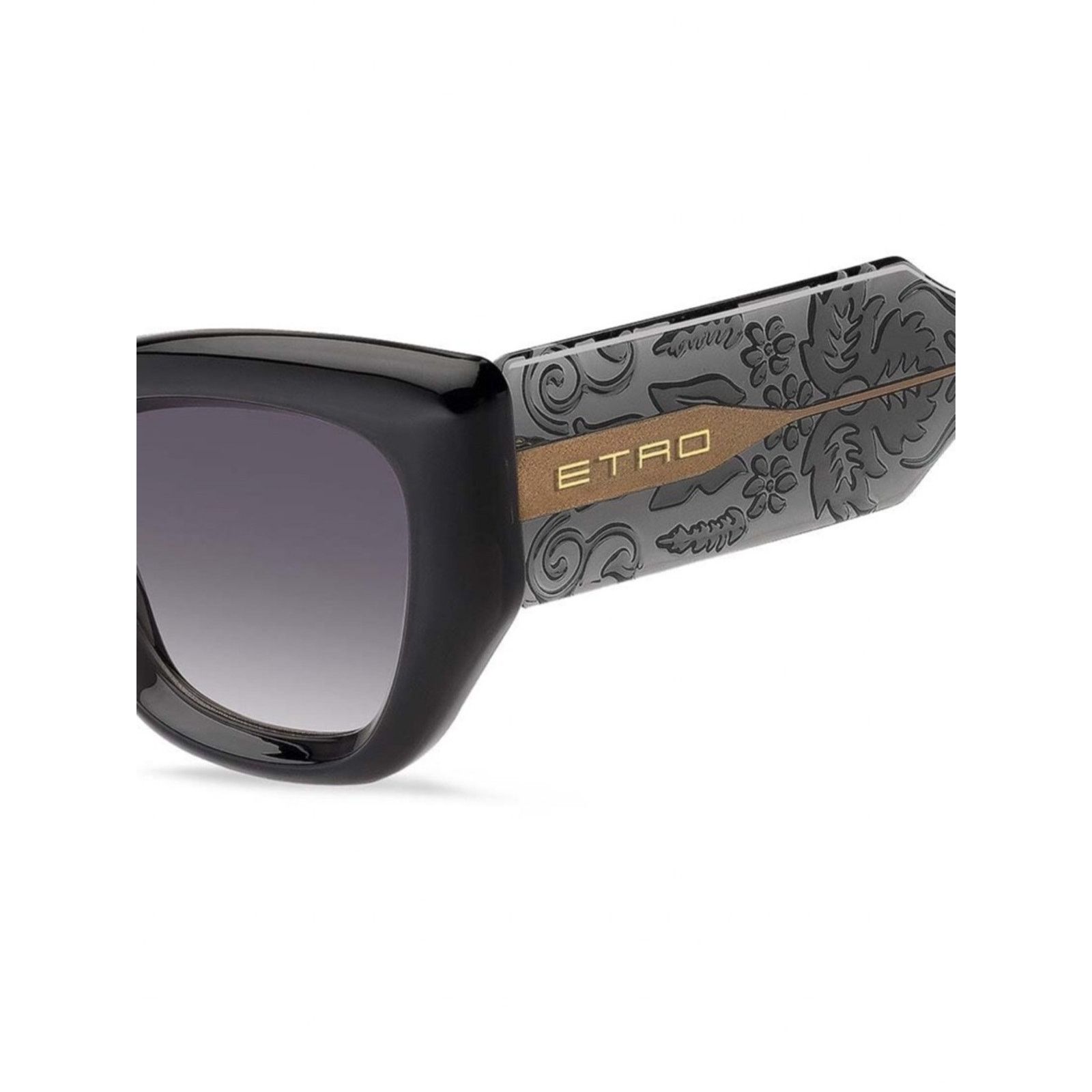 Etro New! ETRO ETRO0017/S KB79O Black Cat-Eye Sunglasses Size ONE SIZE - 6 Thumbnail
