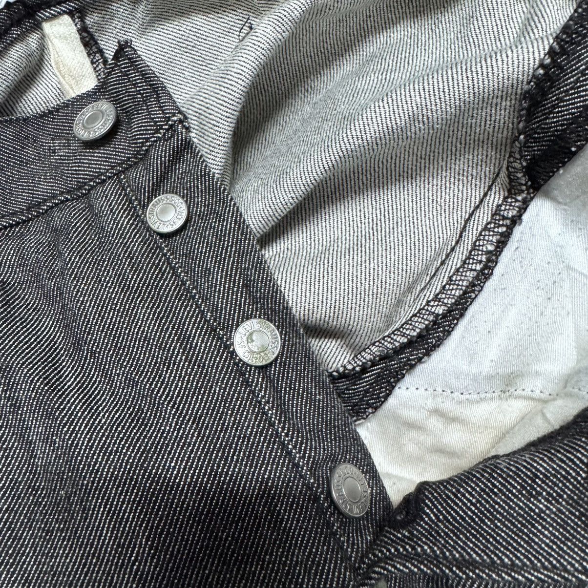 Levi's Vintage Levis Engineered Black Denim Jeans Twisted cut Size US 29 - 23 Thumbnail