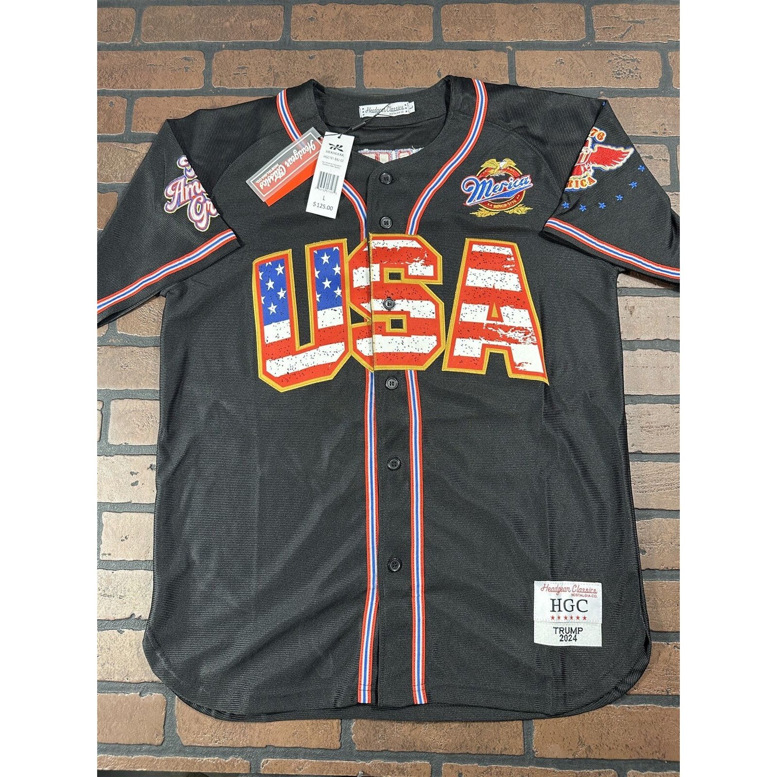 Other TRUMP USA #45 Baseball Jersey ~Never Worn~ M L XL XXL Size US L / EU 52-54 / 3 - 1 Thumbnail