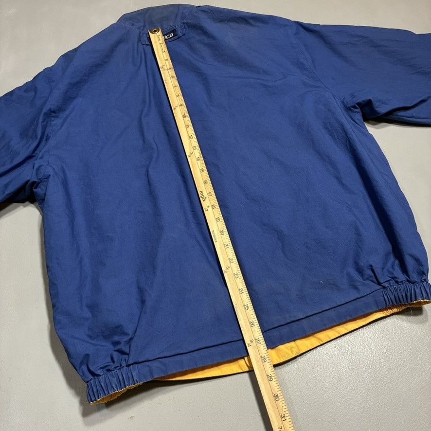Nautica Vintage 90s Nautica Reversible Sailing Jacket Yellow/Blue Size US L / EU 52-54 / 3 - 14 Thumbnail