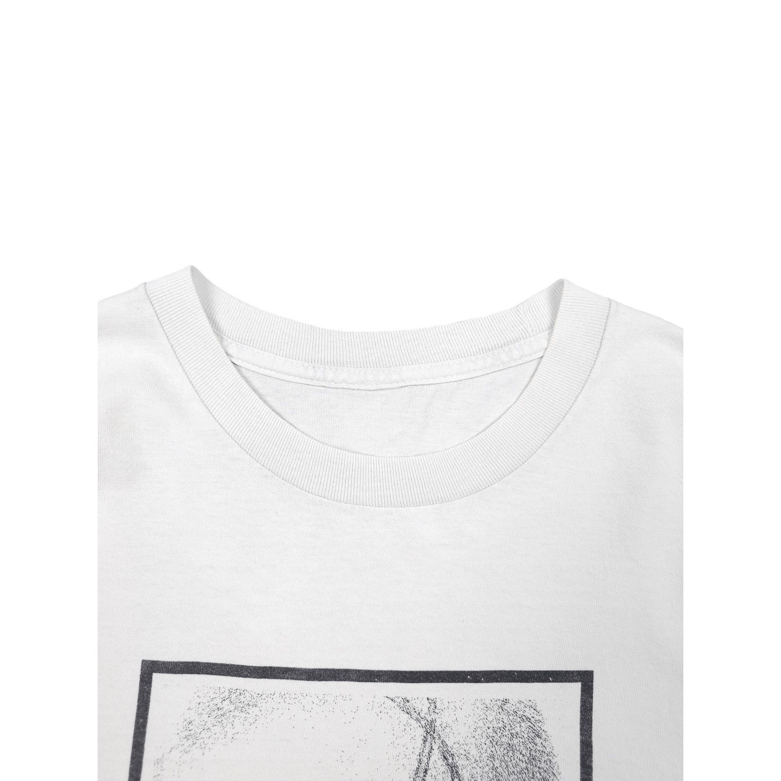 Band Tees × Drain Gang × Vintage 💎 T-shirt Alternative Rock Punk 90s Y2K White Black XL Size US XL / EU 56 / 4 - 6 Thumbnail