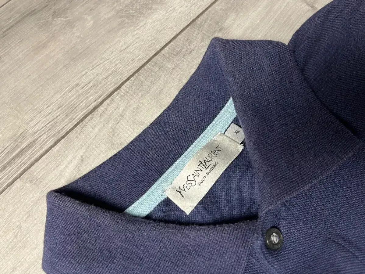 Yves Saint Laurent Yves Saint Laurent polos small logo classic Size US XL / EU 56 / 4 - 4 Thumbnail