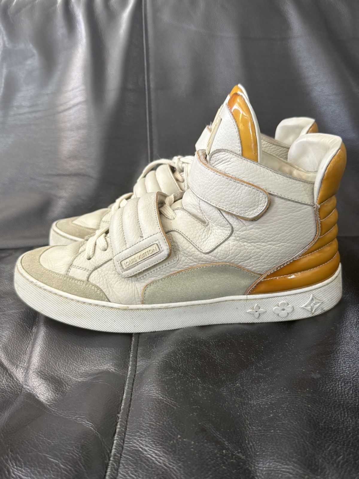 Kanye West × Louis Vuitton Louis Vuitton x Kanye West Jasper Cream Sneaker Size US 7.5 / EU 40-41 - 4 Thumbnail