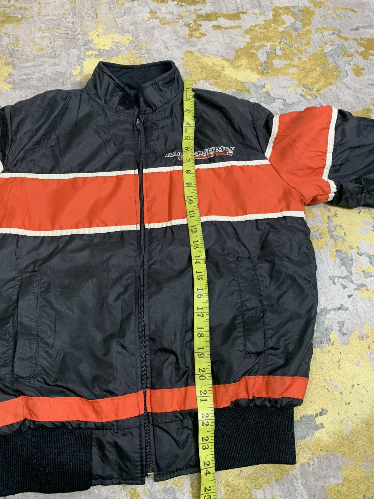 Harley Davidson Vintage 80s Harley Davidson Racing nylon jacket Size US S / EU 44-46 / 1 - 7 Thumbnail