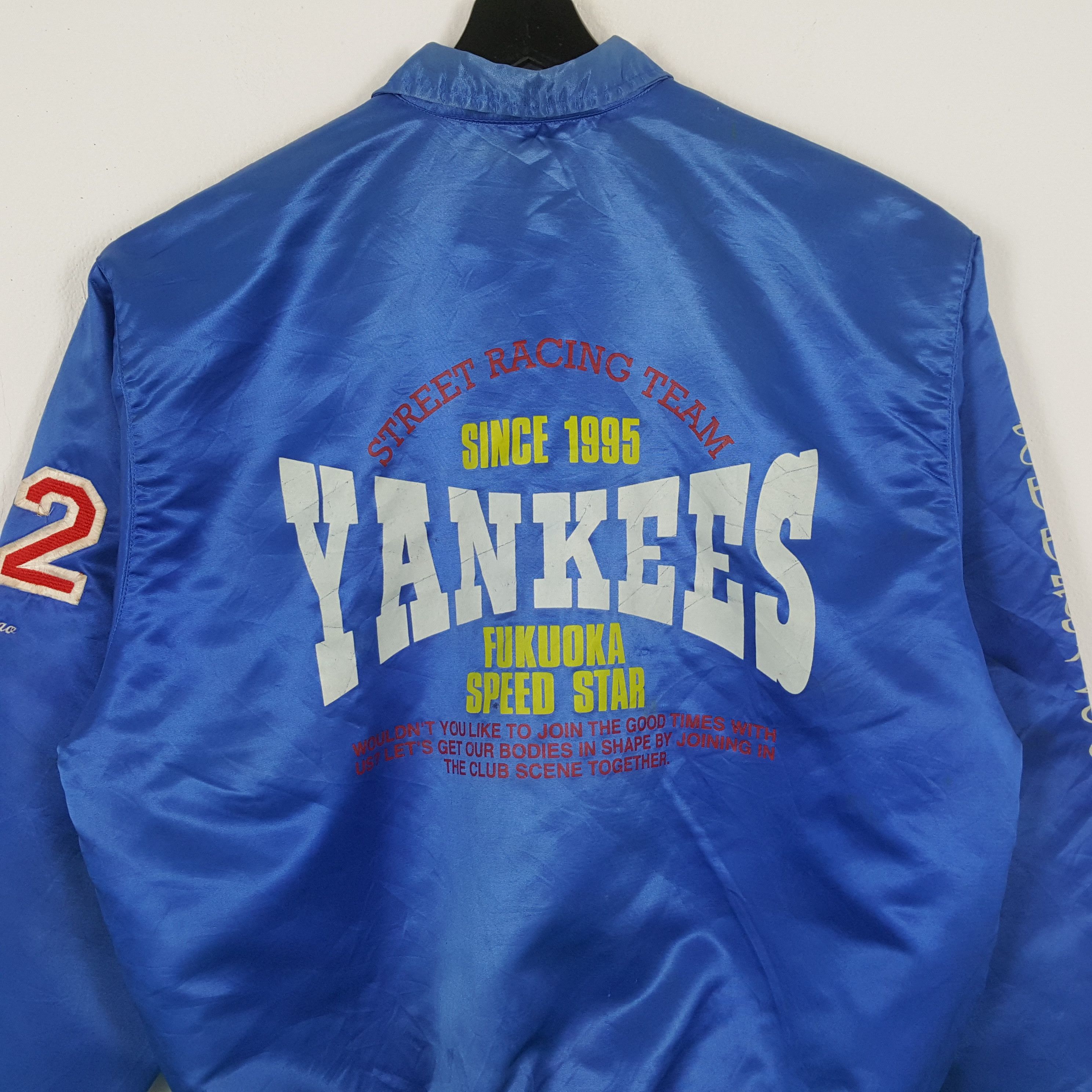 Vintage Street Racing Team YANKEES Jacket Size US XL / EU 56 / 4 - 2 Thumbnail