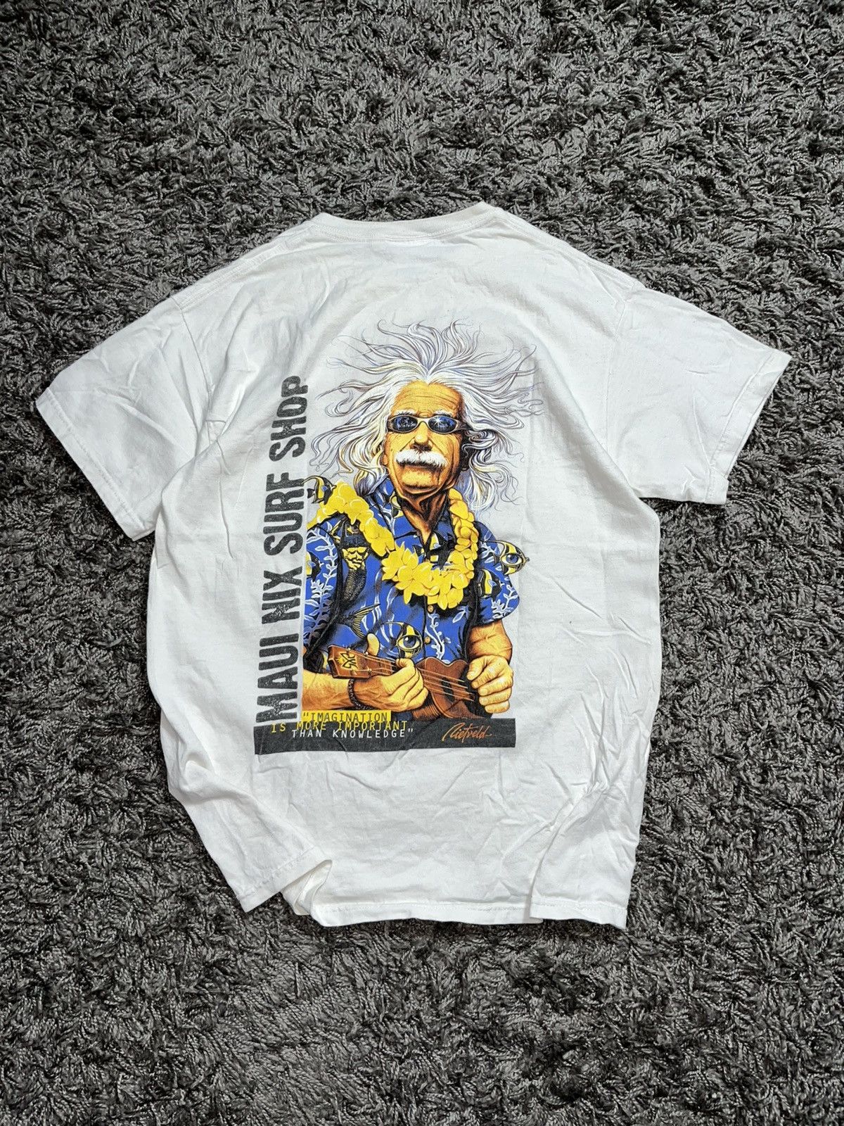 Vintage Y2K ENSHTEIN MAUI NIX SURF SHOP VINTAGE COTTON SHIRT SIZE M Size US M / EU 48-50 / 2 - 1 Thumbnail