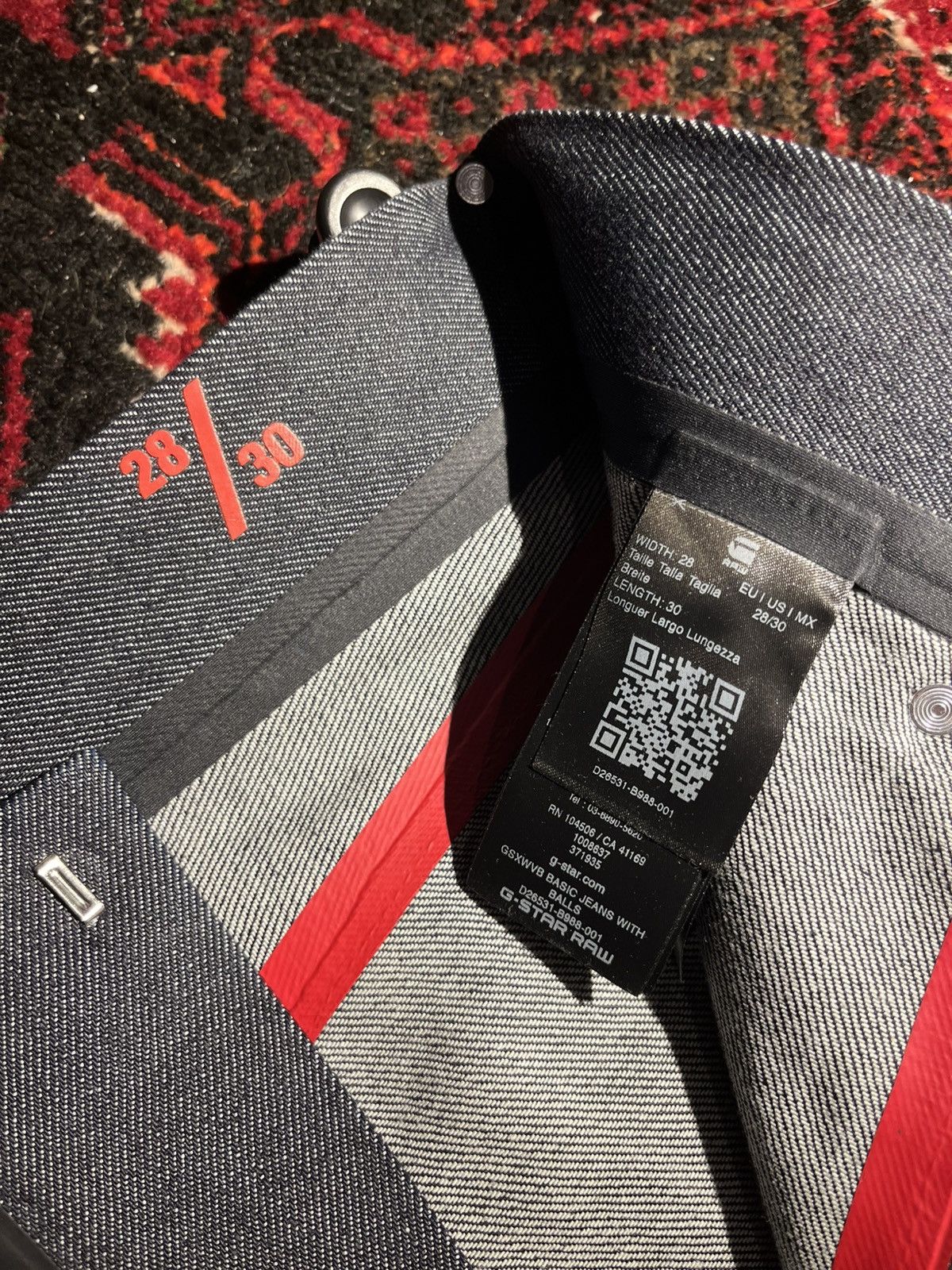 Walter Van Beirendonck Walter van Beirendonck x Gstar Raw denim jeans Size US 30 / EU 46 - 3 Thumbnail