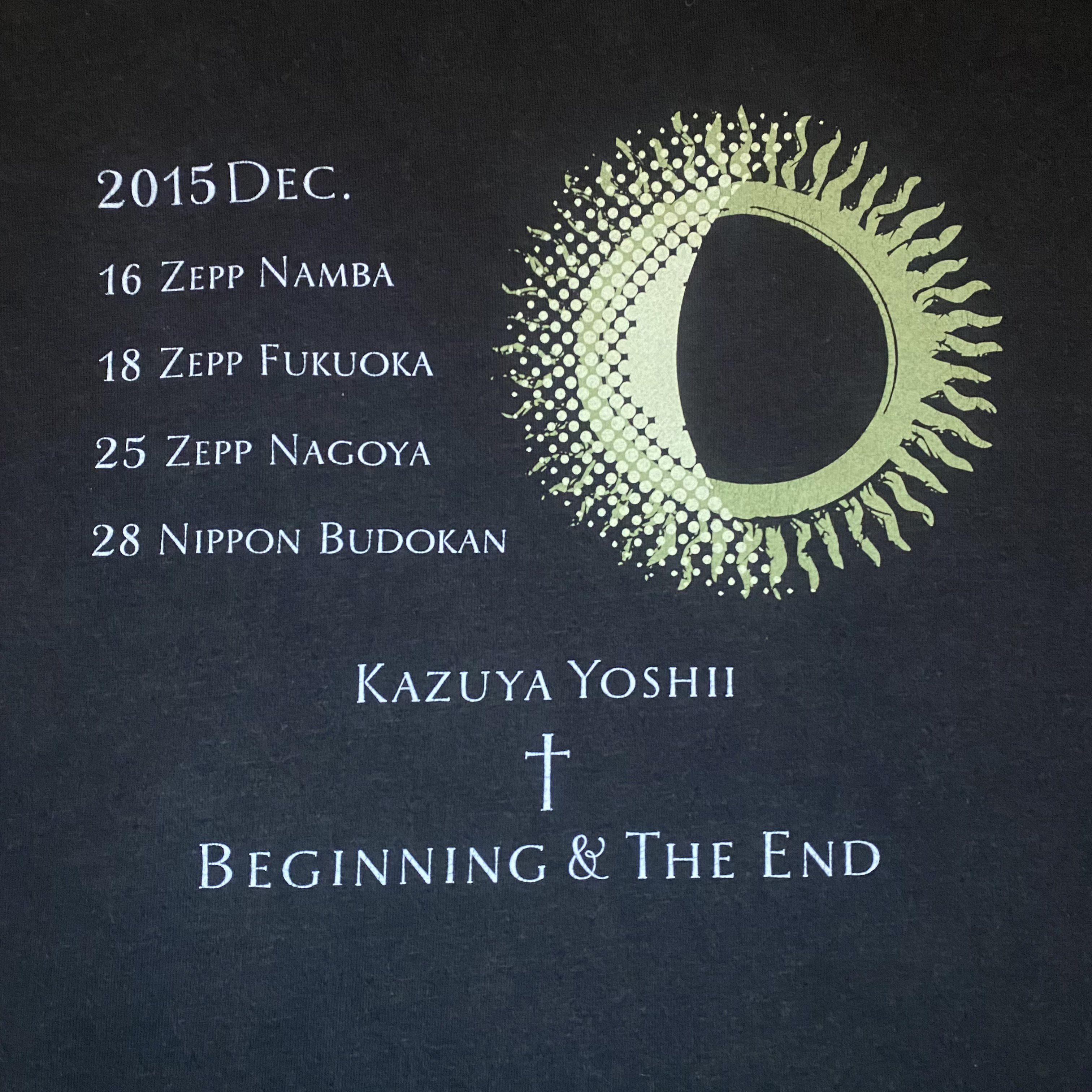 Band Tees × Japanese Brand kazuya yoshi beginning and the end zip up tour hoodie Size US L / EU 52-54 / 3 - 7 Thumbnail