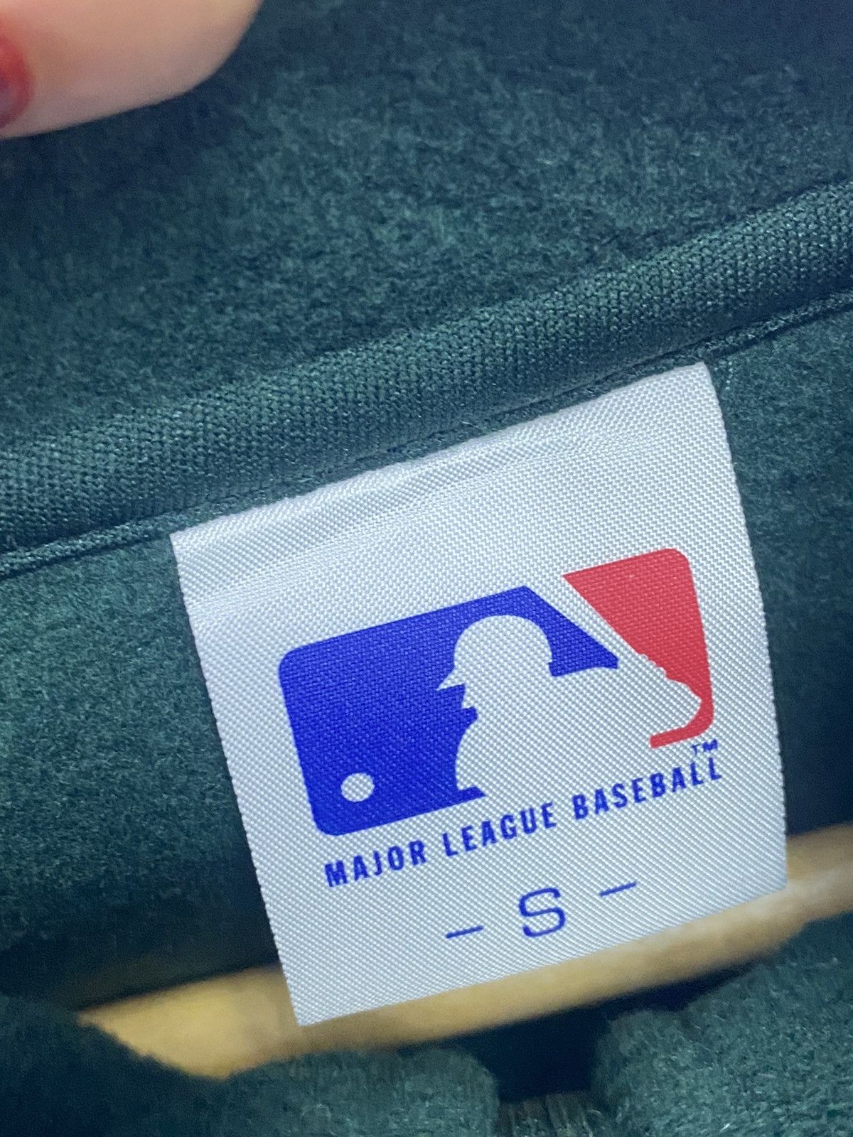 MLB × NFL × Vintage Oakland MLB Fleece sweater Size US S / EU 44-46 / 1 - 12 Thumbnail