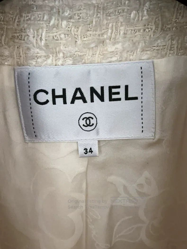 Chanel Chanel Greek glazed button jacket Size XXS / US 00 / IT 34 - 2 Thumbnail