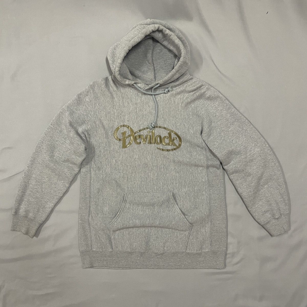 Devilock × Japanese Brand × Vintage Devilock reverse weave hoodie grey size L Size US L / EU 52-54 / 3 - 2 Thumbnail